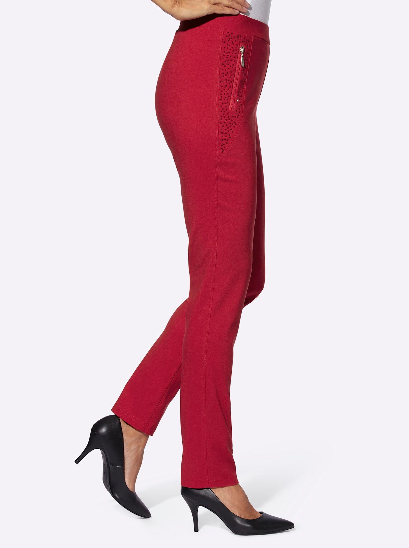 Lady Geweven broek