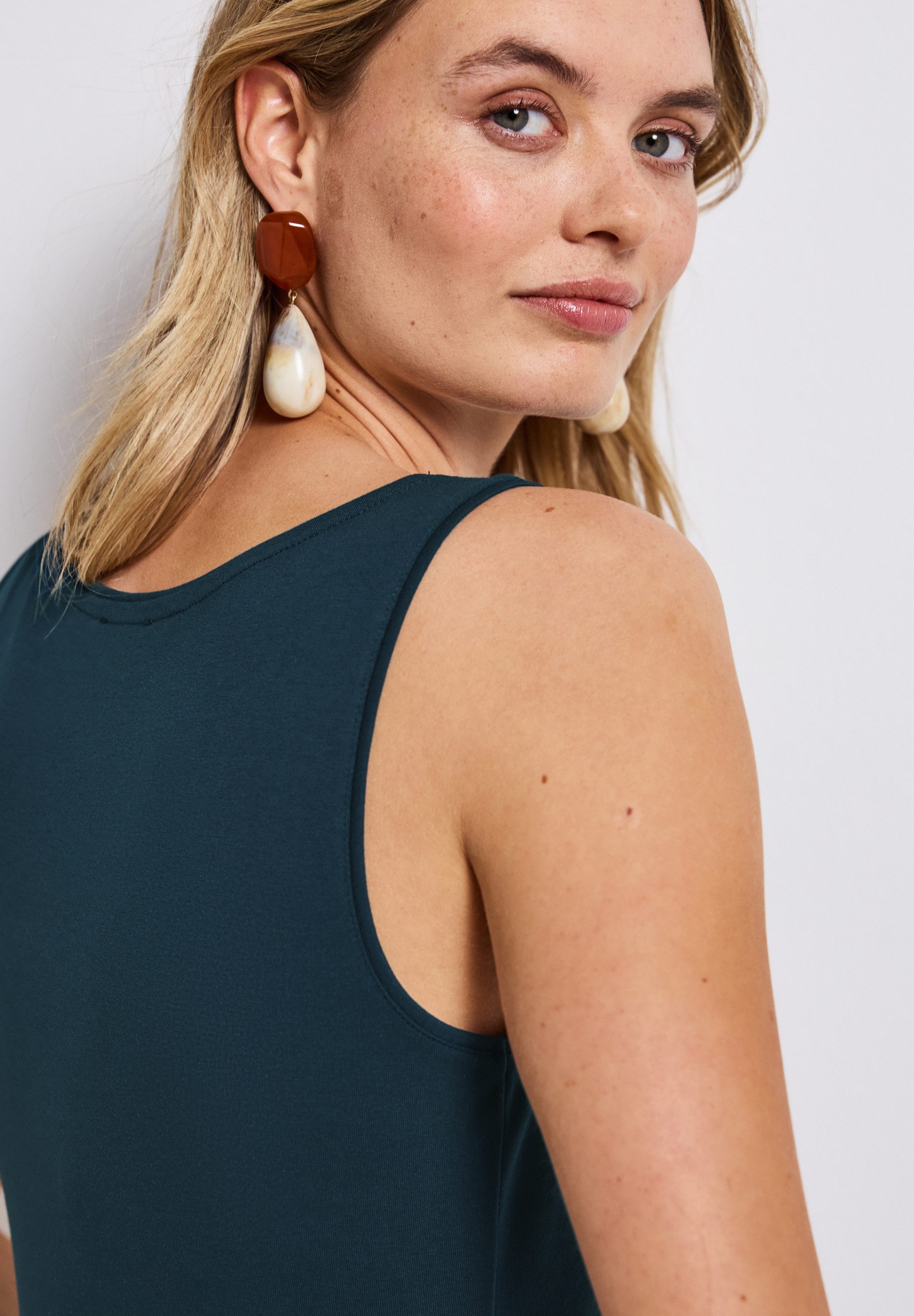 STREET ONE Tanktop ANNI met stretchaandeel