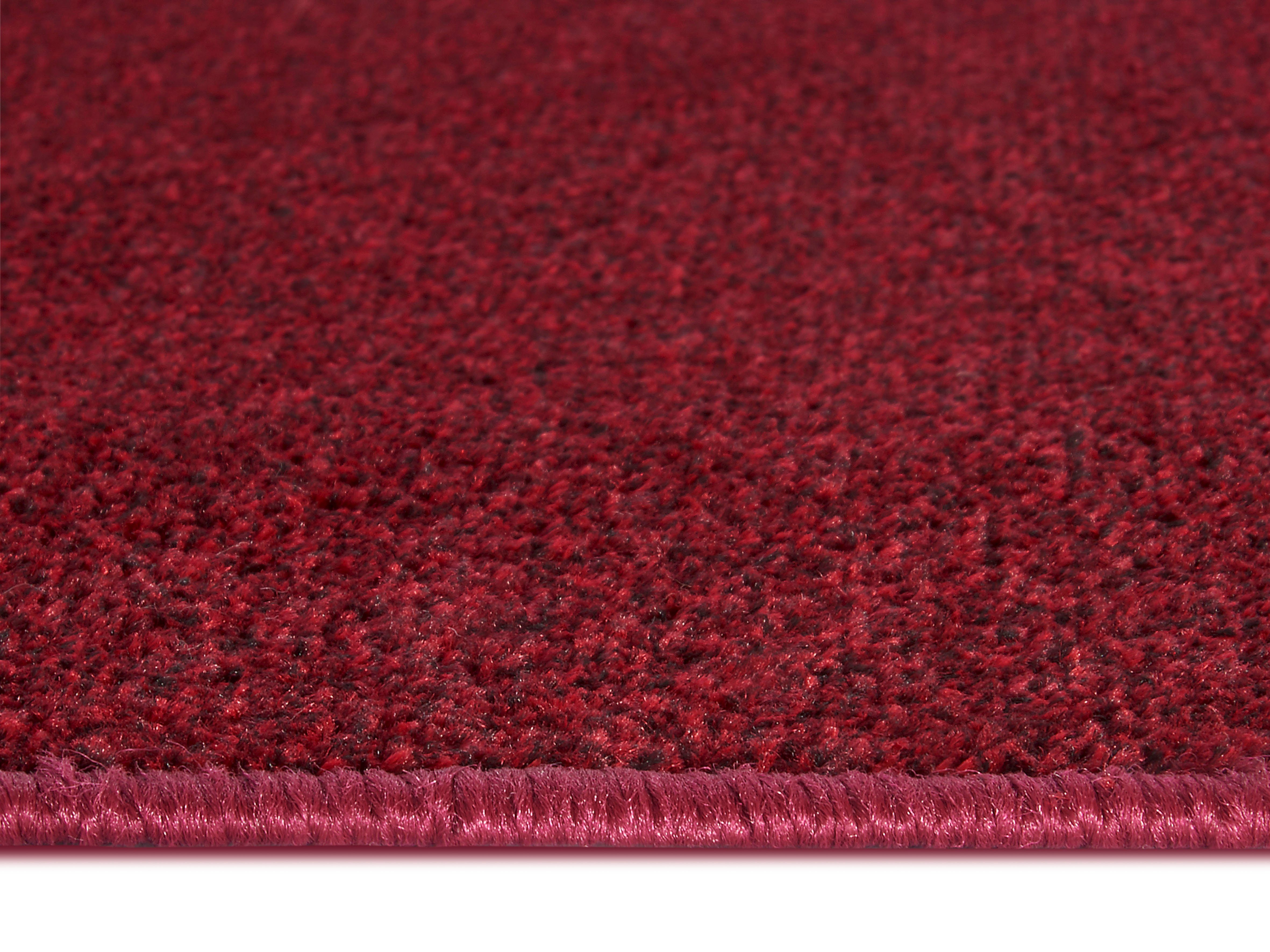 Hanse Home Exclusiv Loper Liberty Uni-gemêleerd, duurzaam, sterke kleuren, rondom gekleurde afwerking
