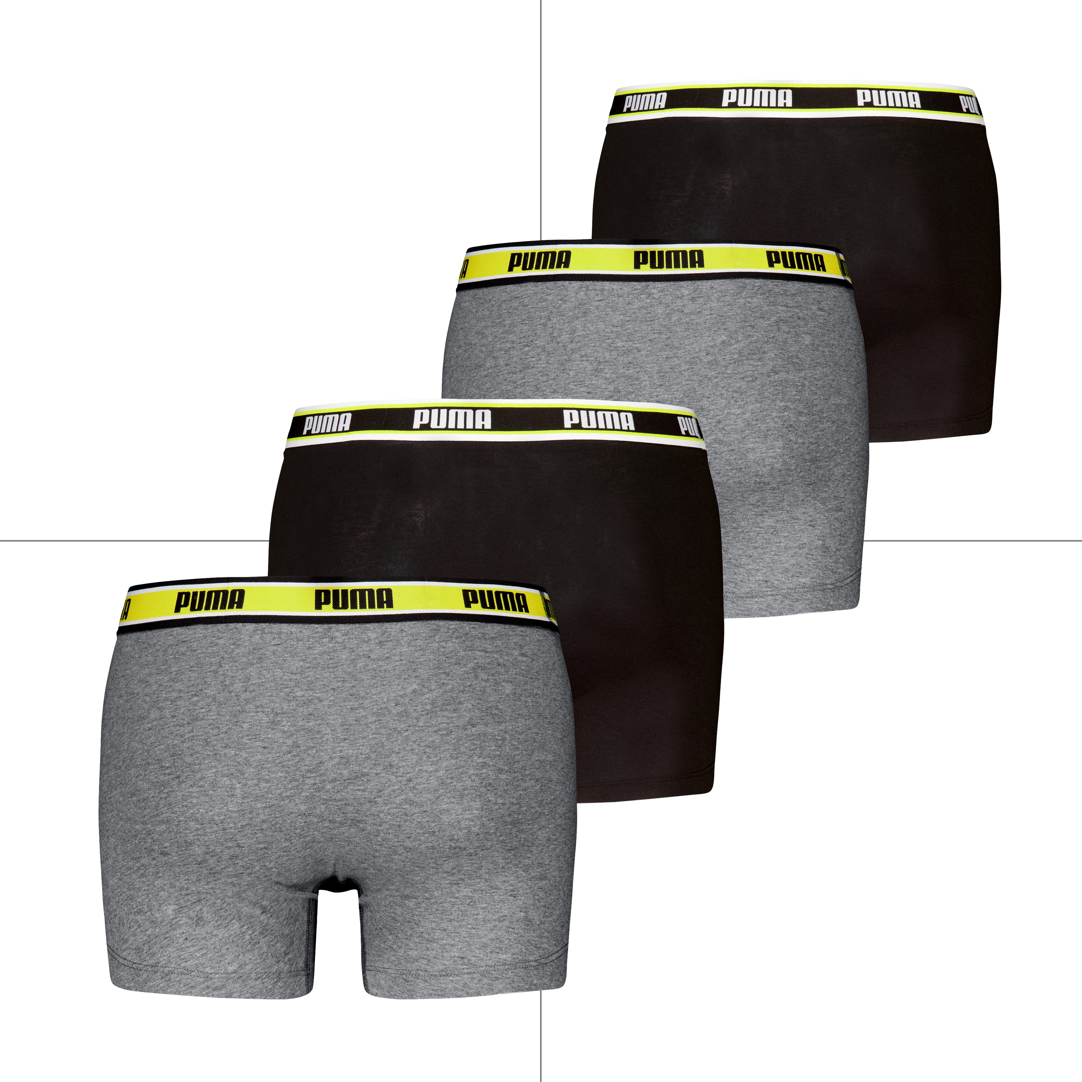 PUMA Boxershort met klassieke logoband (4-Pack)
