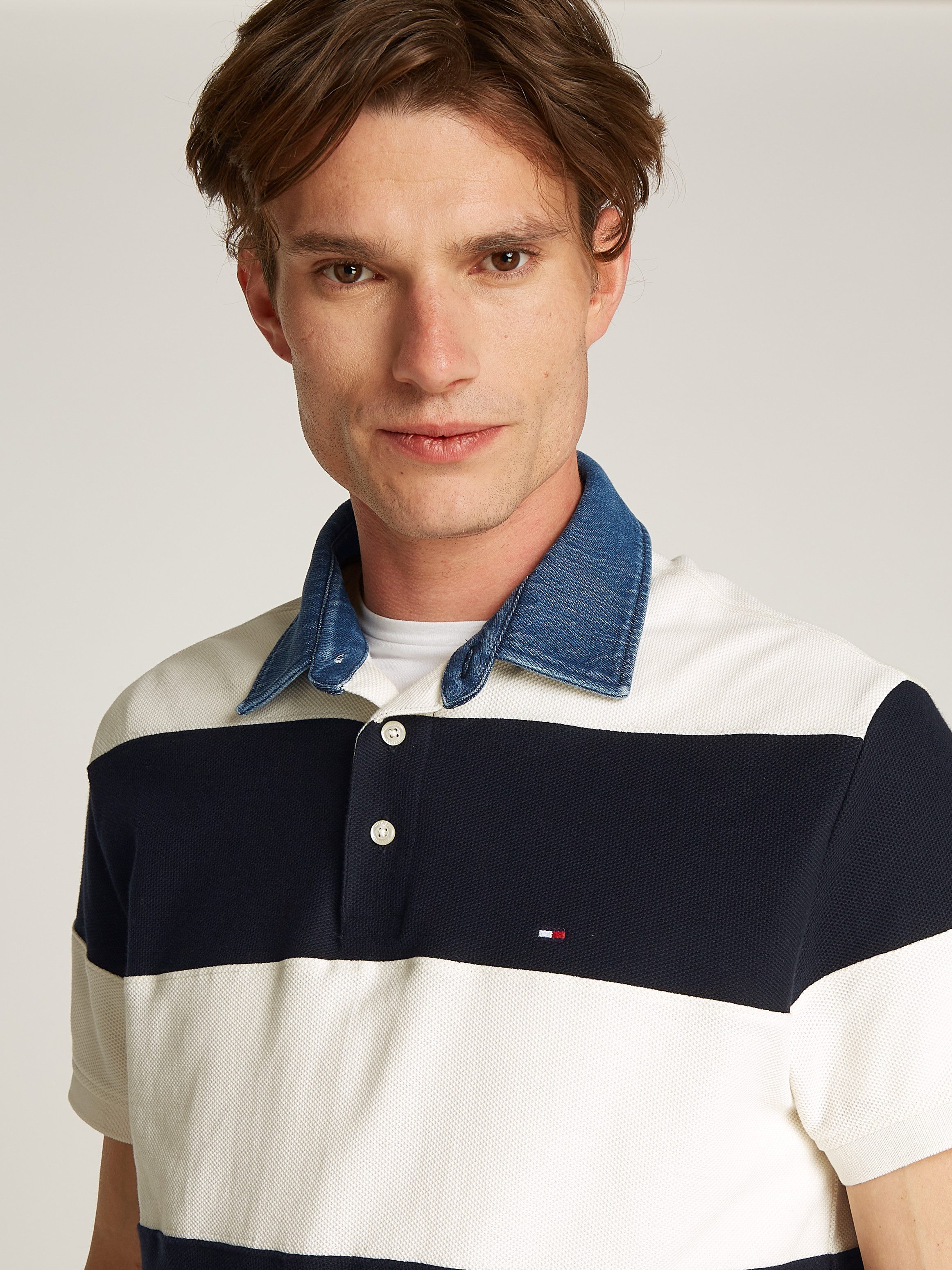 Tommy Hilfiger Poloshirt RUGBY STRIPE RELAXED POLO