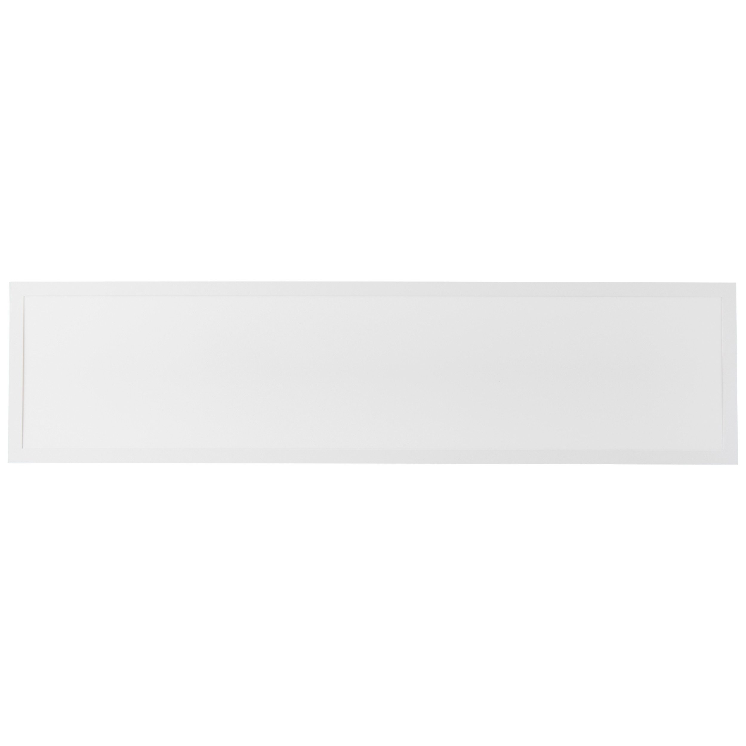 Brilliant Leuchten Led-paneel Briston 25 x 100 cm, 2700 lm, 4000 k, 24 w, aluminium
