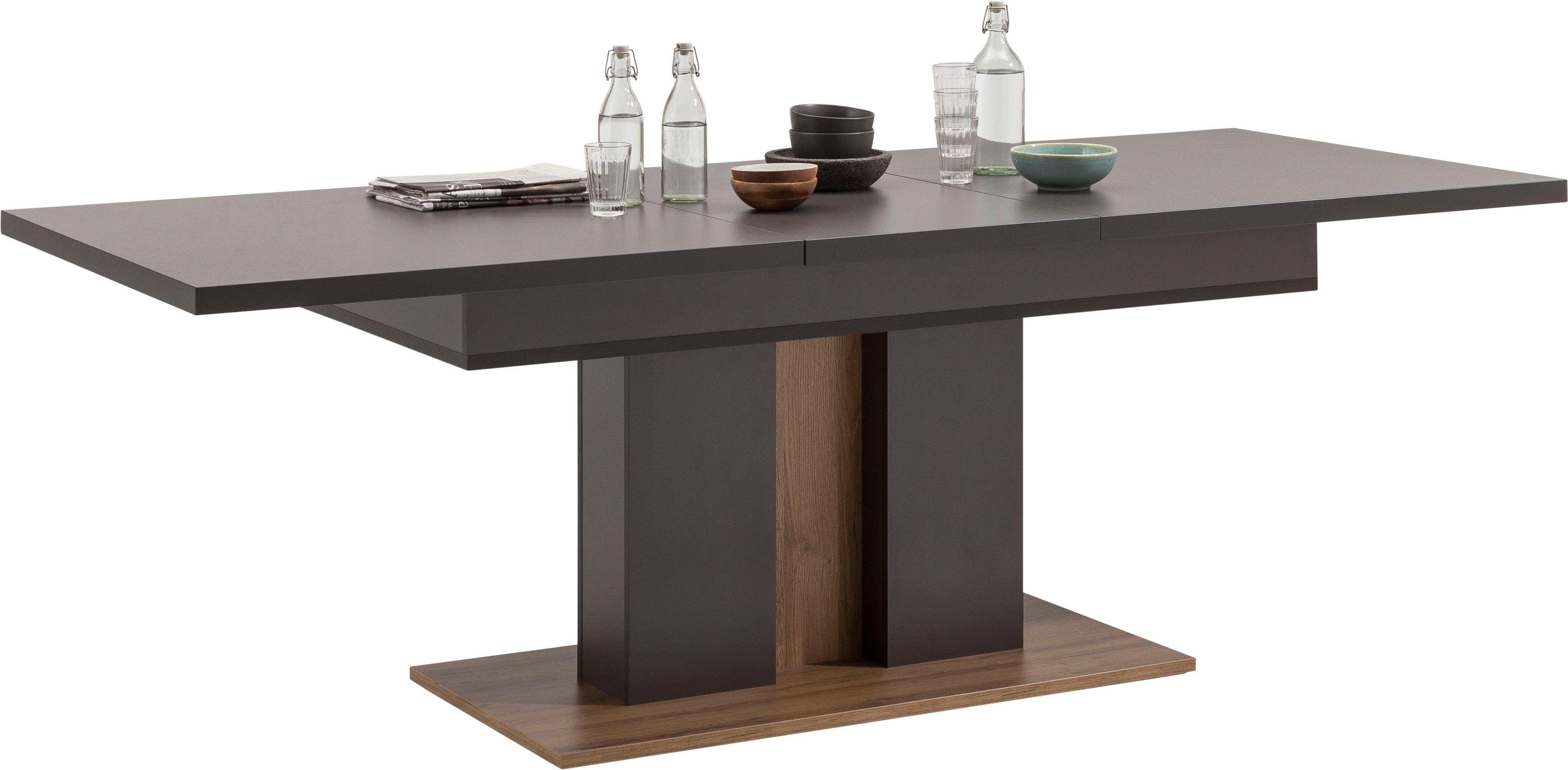 set one by Musterring Eettafel Tacoma Type 69, met synchroon uittreksysteem, breedte 180 cm