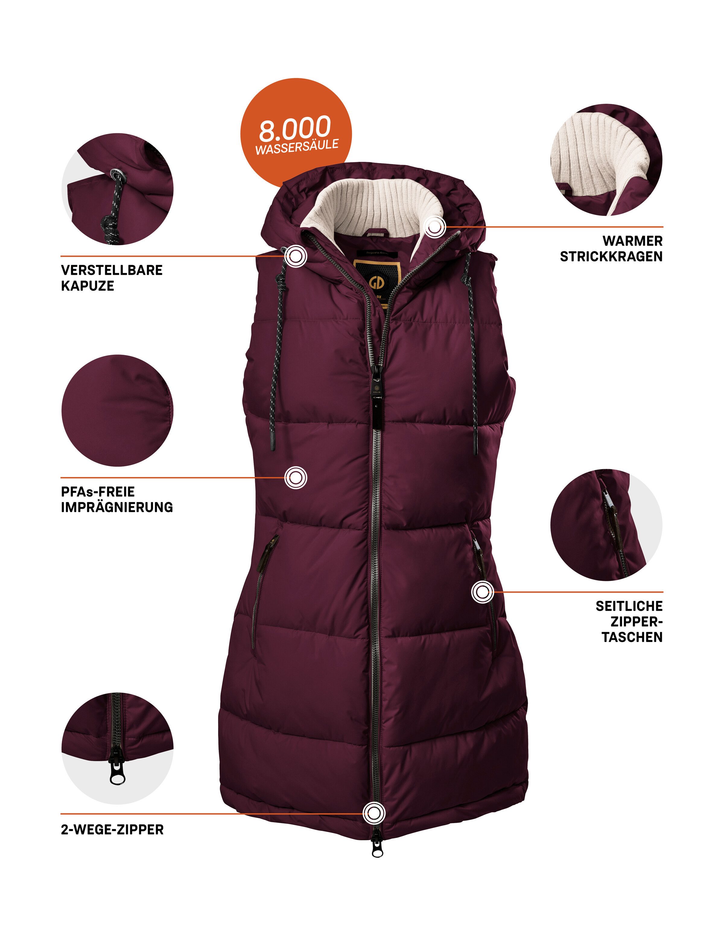 G.I.G.A. DX by killtec Bodywarmer GW 30 WMN QLTD VST