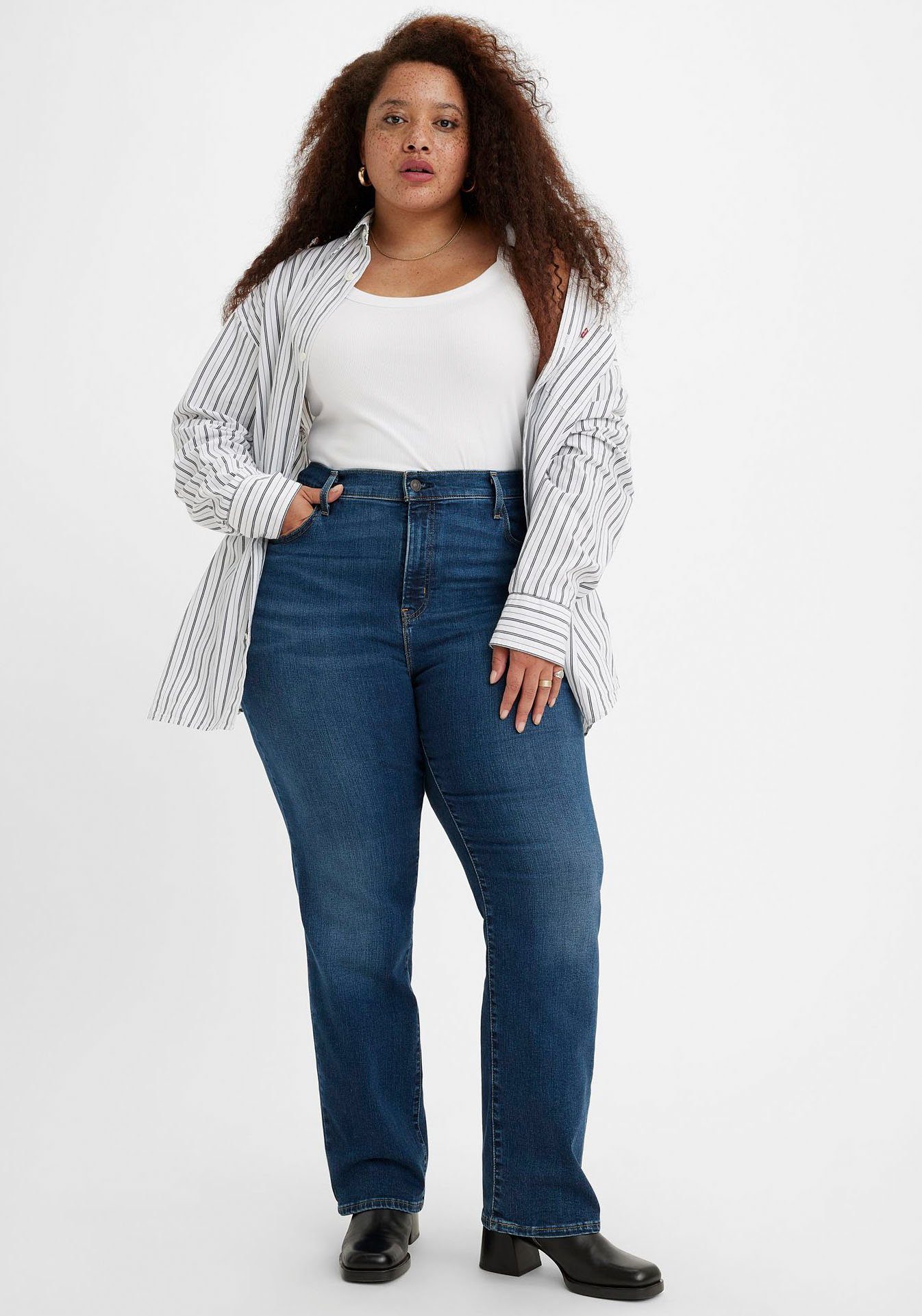 Levi's® Plus Straight jeans 724 PL HR STRAIGHT