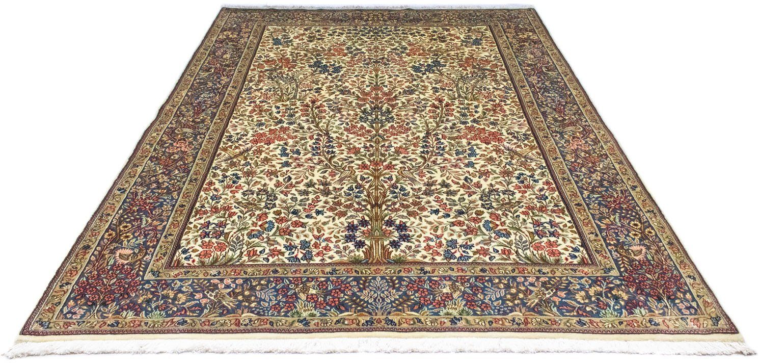 morgenland Wollen kleed Rafsanjan Teppich handgeknüpft beige-Perserteppich - Royal - 271 x 177 cm - beige