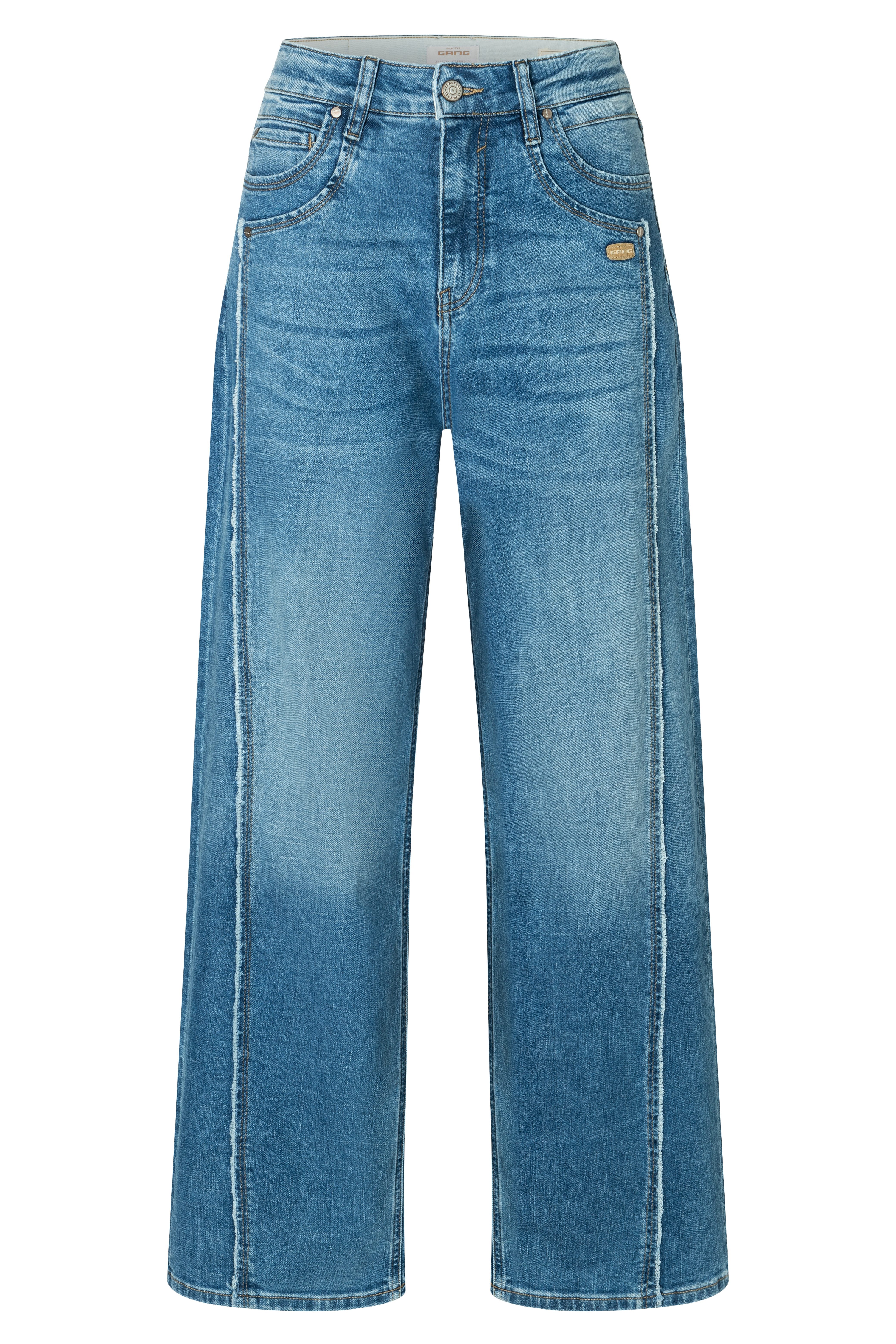 GANG Loose fit jeans 94FANNY met ingewikkelde snit