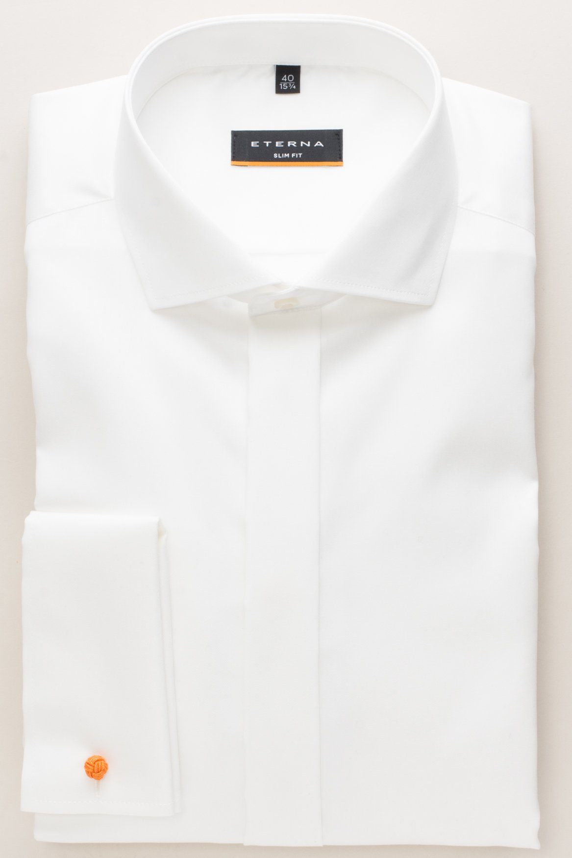 Eterna Overhemd met lange mouwen Slim fit NON IRON (strijkvrij)