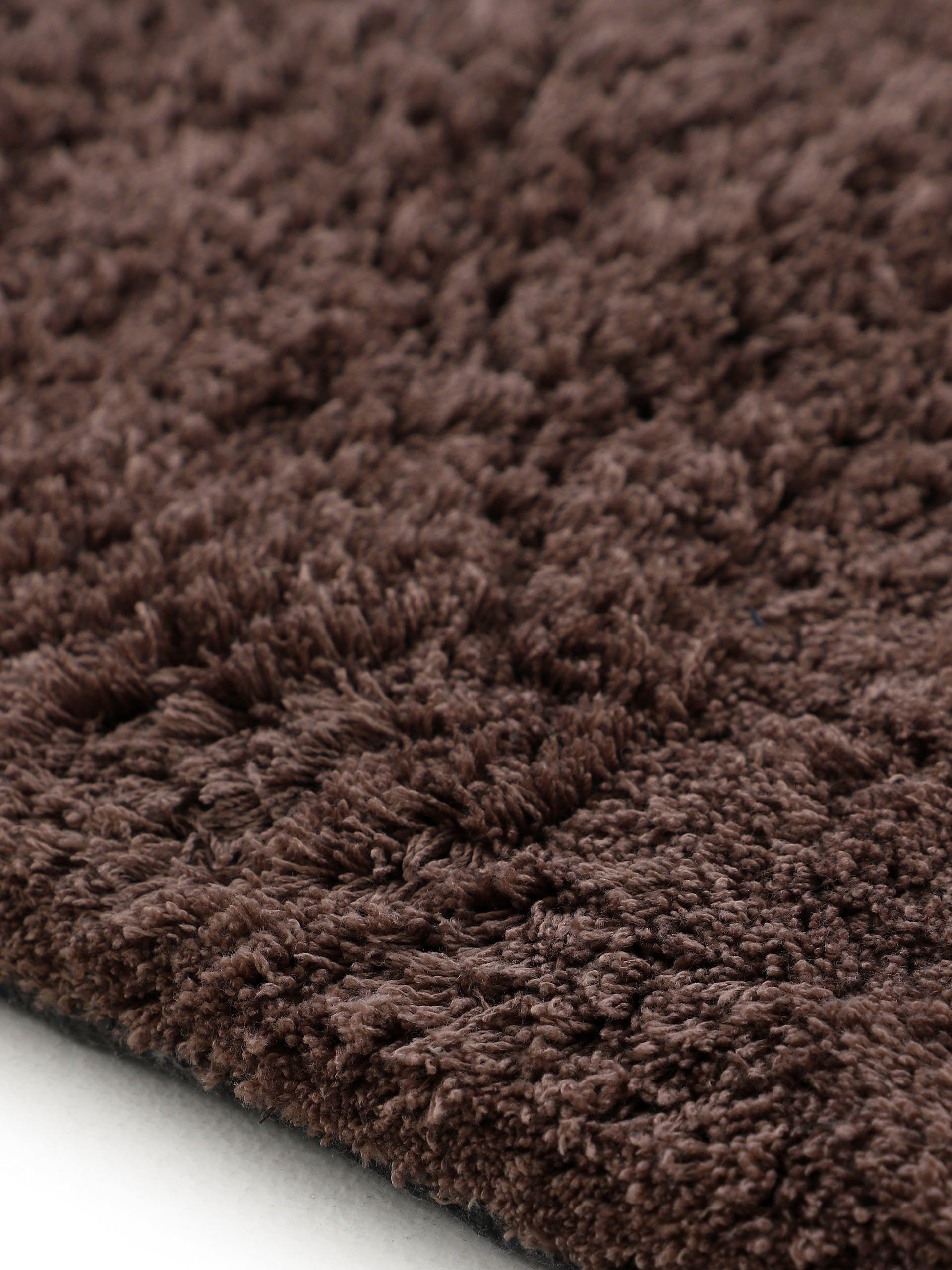 carpetfine Hoogpolig vloerkleed Silky Shaggy, langharig, effen, bijzonder zacht, handgemaakt