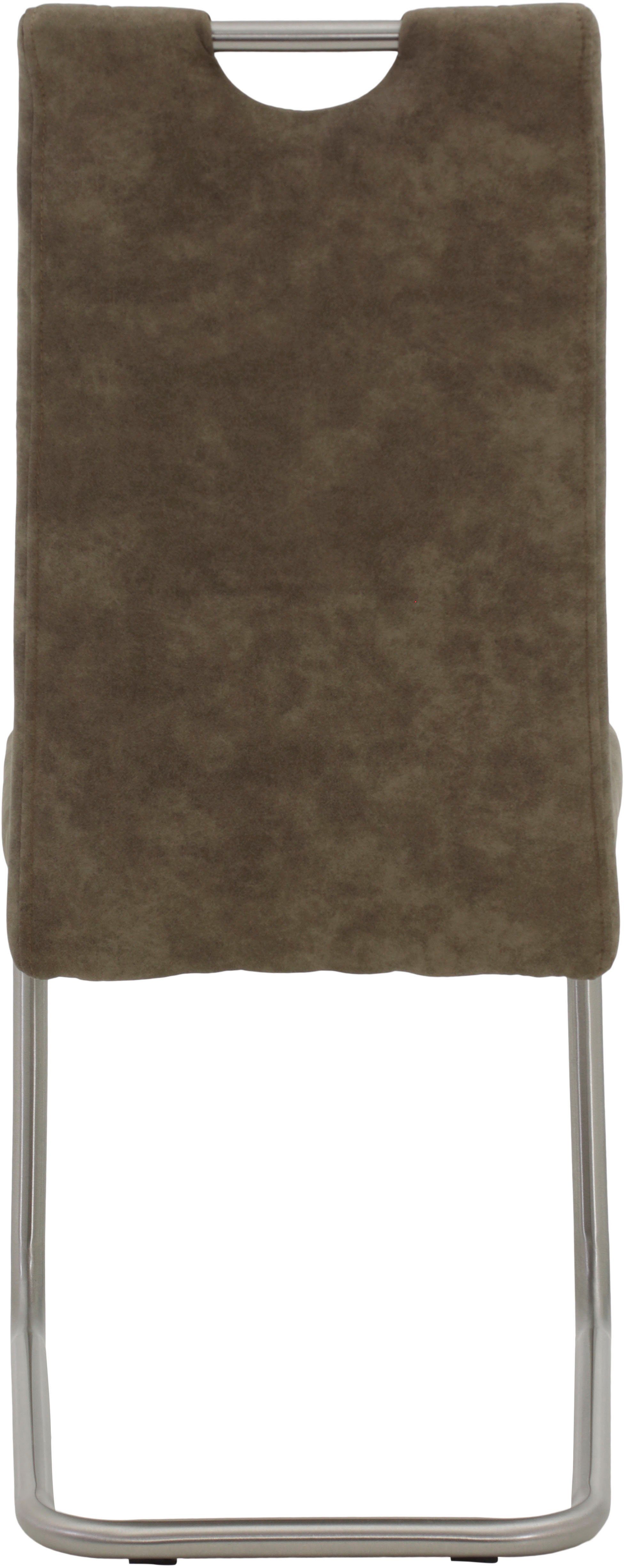HELA Eethoek Ulla uittrekbaar 140 - 220 cm, edelstaal, 140 kg belastbaar (set, 5-delig)
