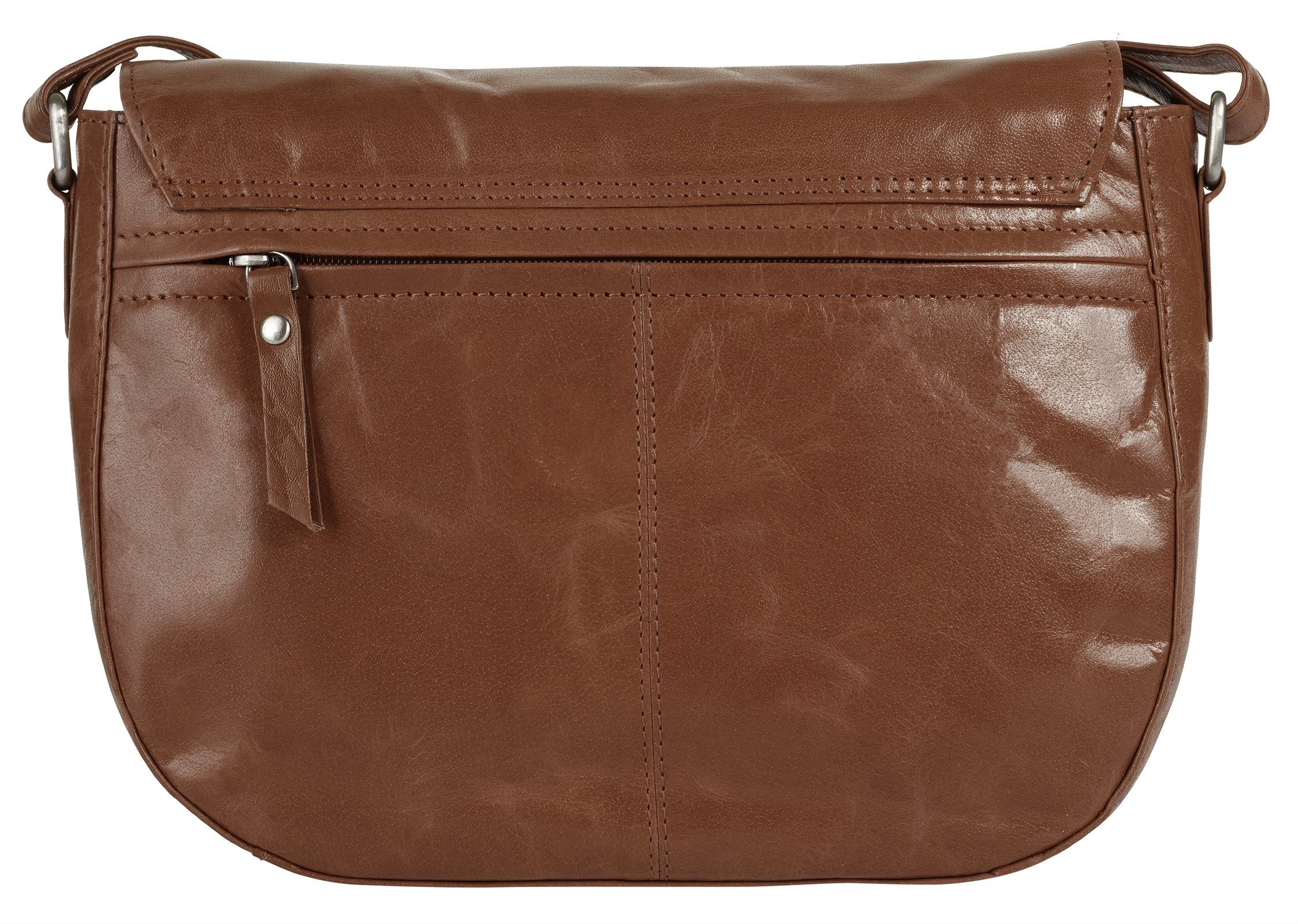 Bruno Banani Schoudertas Mandala echt leder