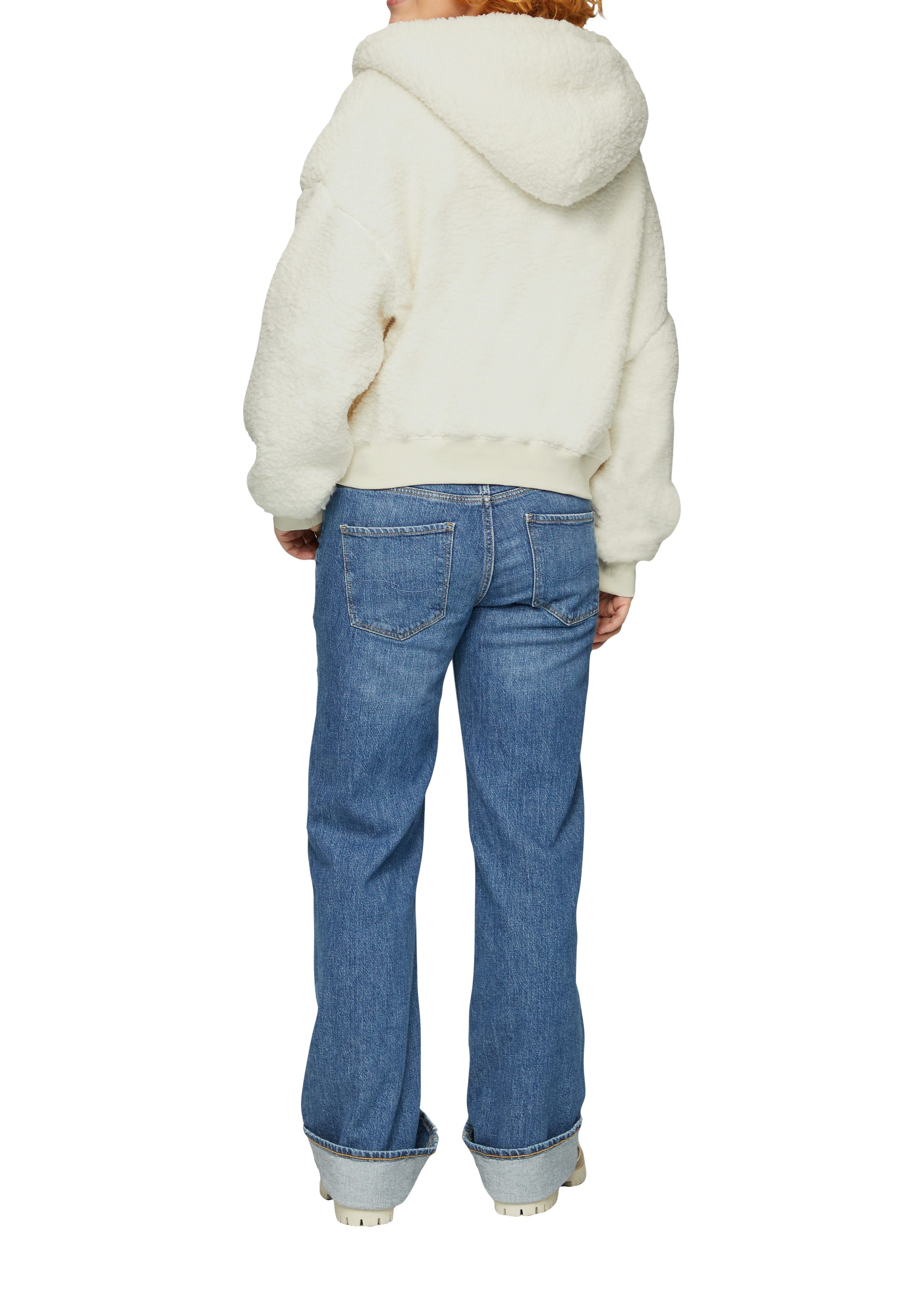 Q S designed by Hoodie met imitatiebont