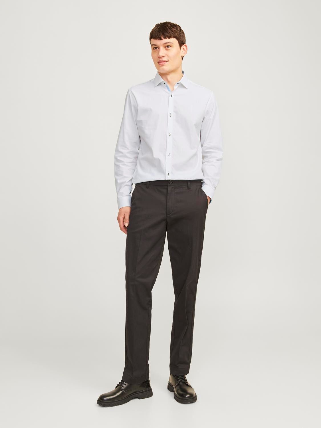 Jack & Jones Overhemd met lange mouwen JPRBLAPARKER DETAIL L S SHIRT NOOS