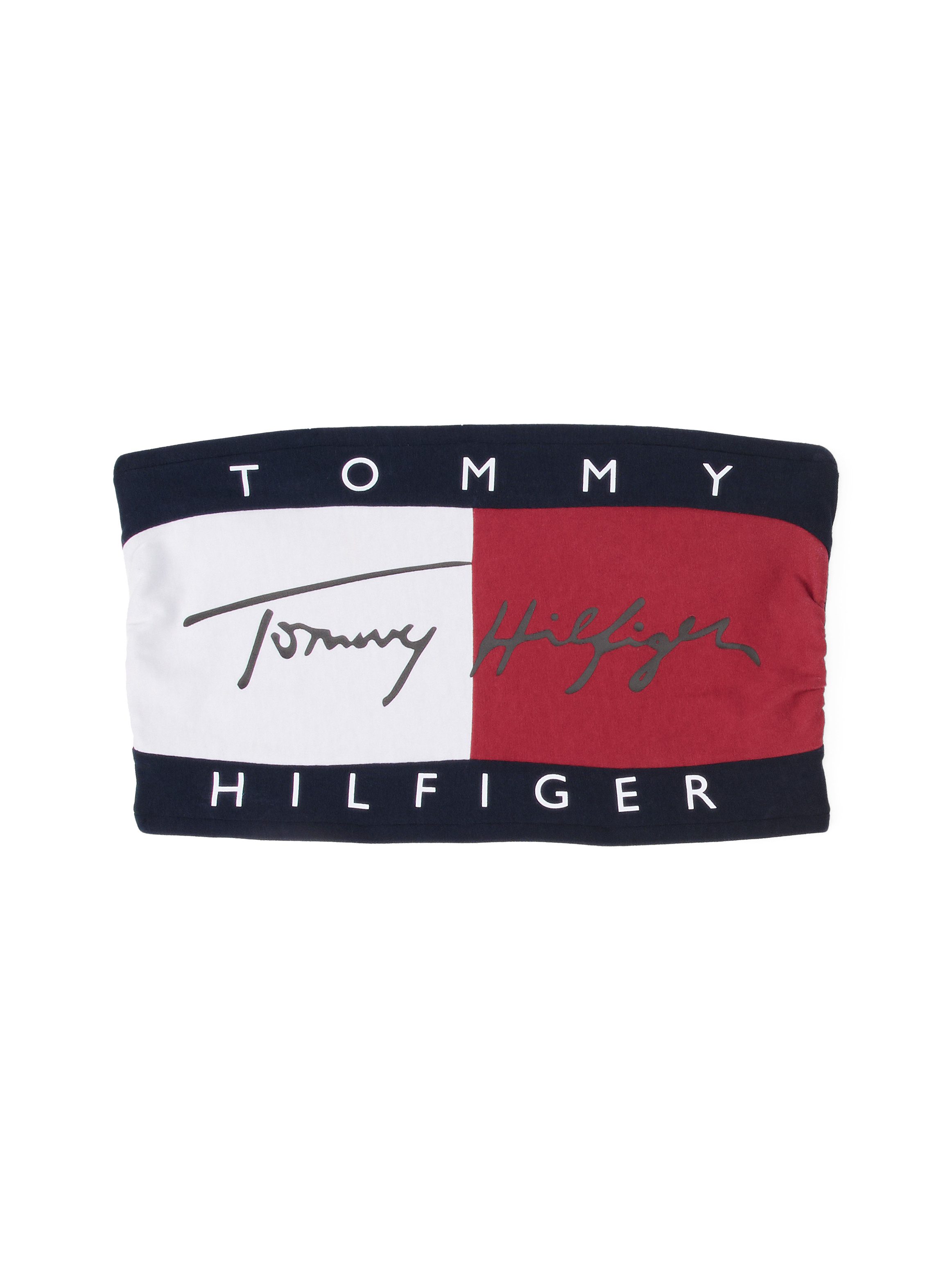Tommy Hilfiger Underwear Bandeau-bh Bandeau in colorblock-look, iconische tommy stijl aliyah hip hop straat