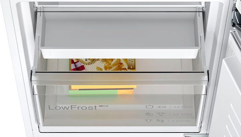 BOSCH Inbouw koel-vriescombinatie KIV86VSE0, 177,2 cm x 54,1 cm
