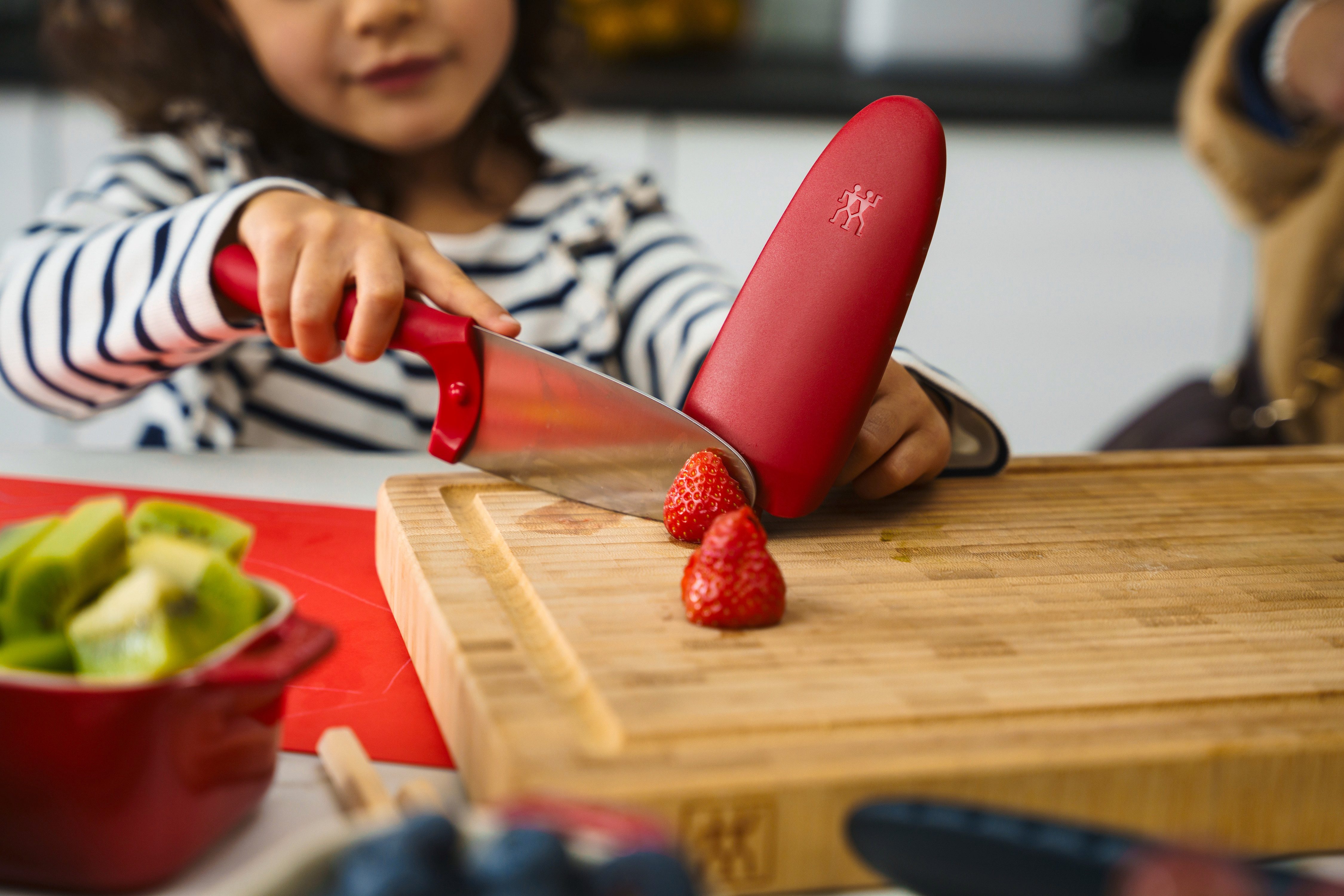 Zwilling Koksmes voor kinderen Twinny afgeronde mes, vingerbescherming, voor kinderen vanaf 3 jaar (1-delig)