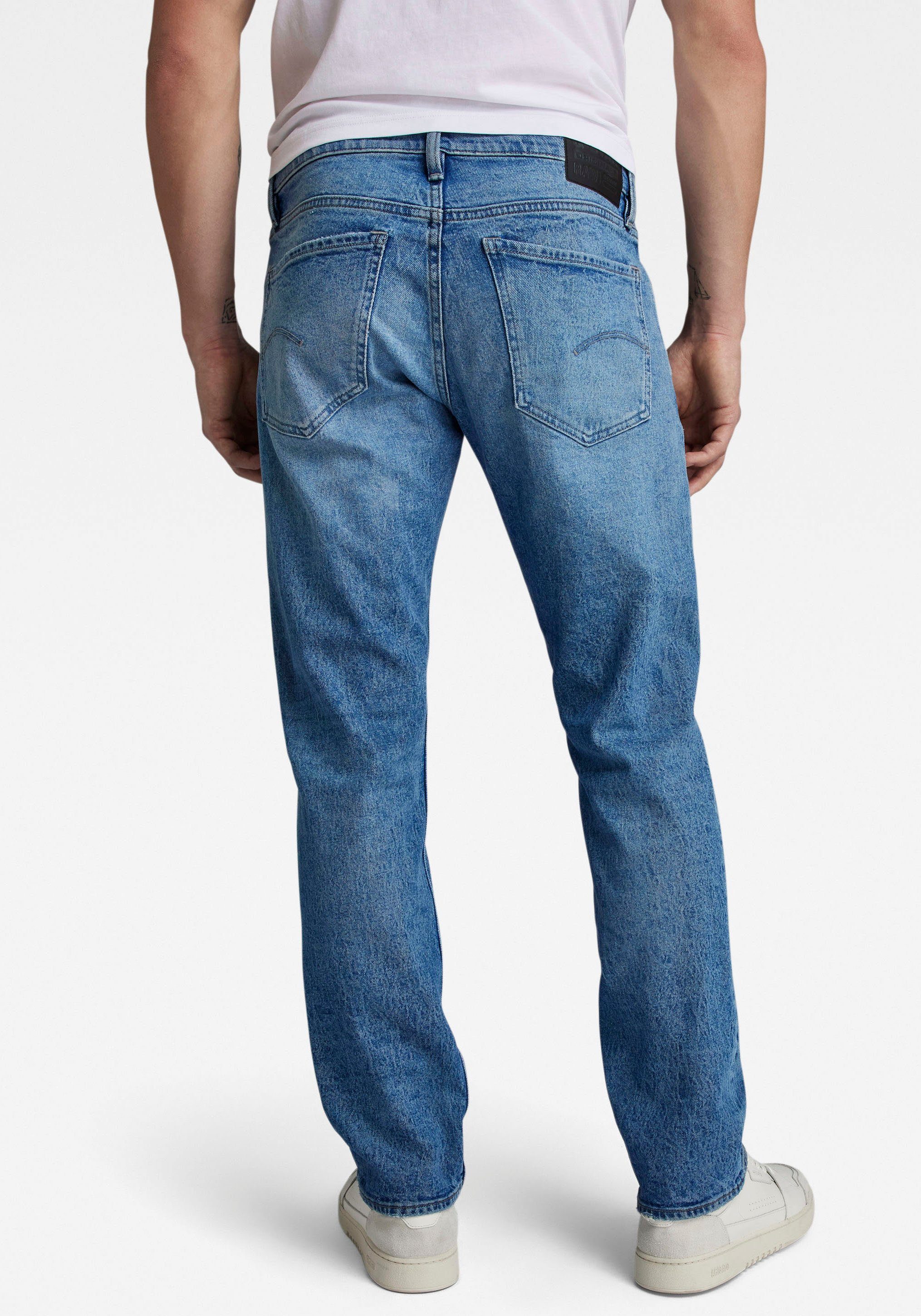 G-Star RAW Straight jeans Mosa Straight met lichte naden
