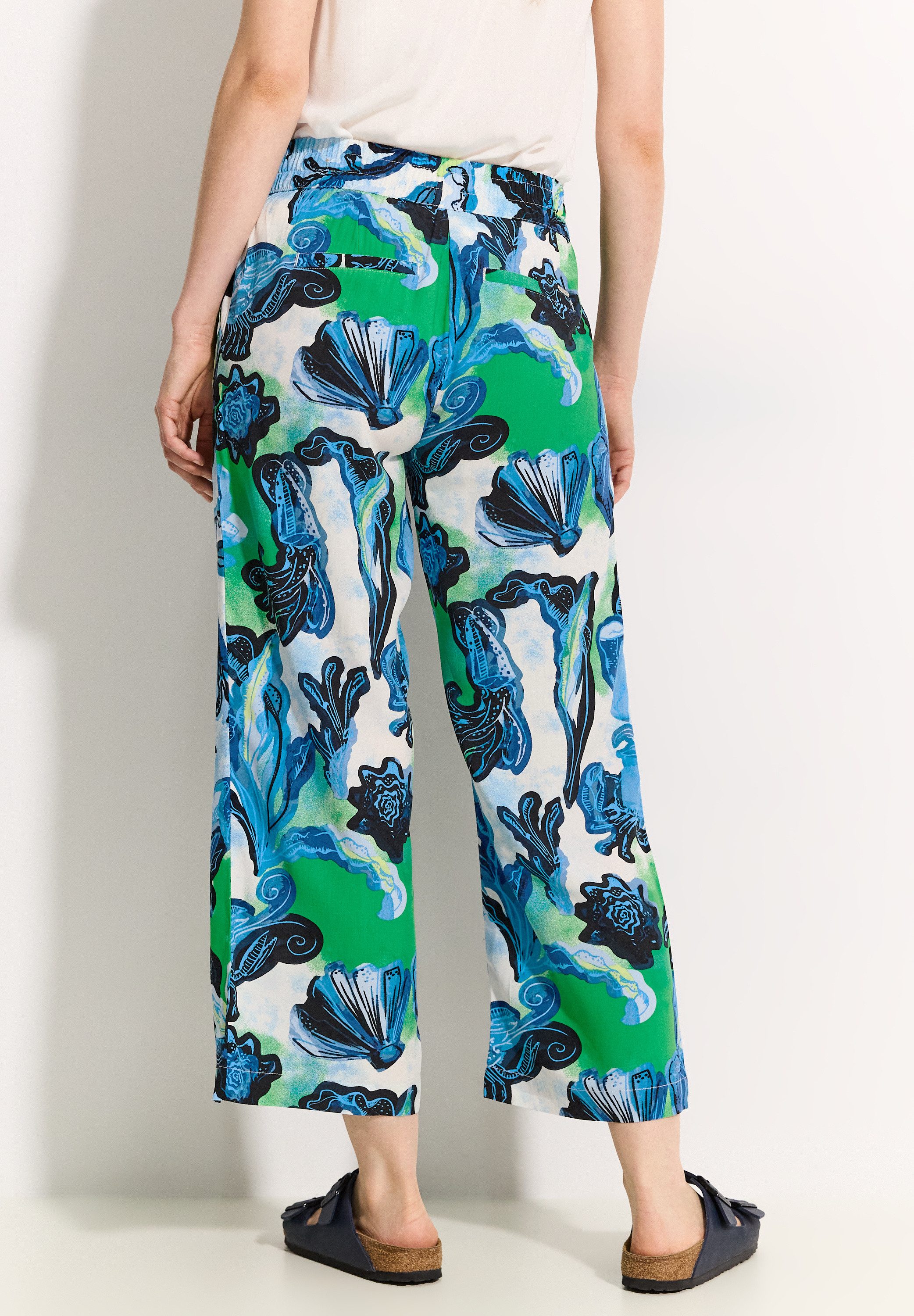 Cecil Culotte Neele met print all-over