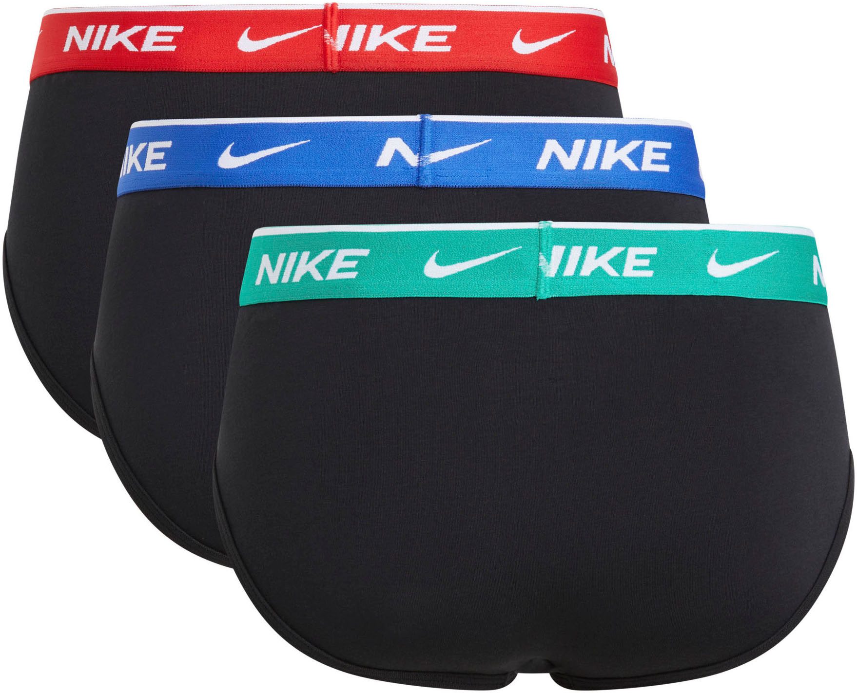 NIKE Underwear Slip BRIEF 3PK met elastische logo-band (3 stuks)