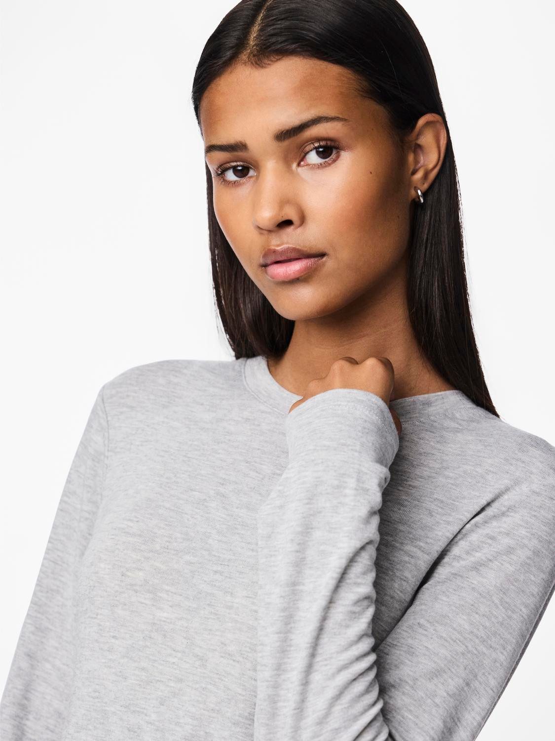 pieces Shirt met lange mouwen PCMARIA LS TOP NOOS BC