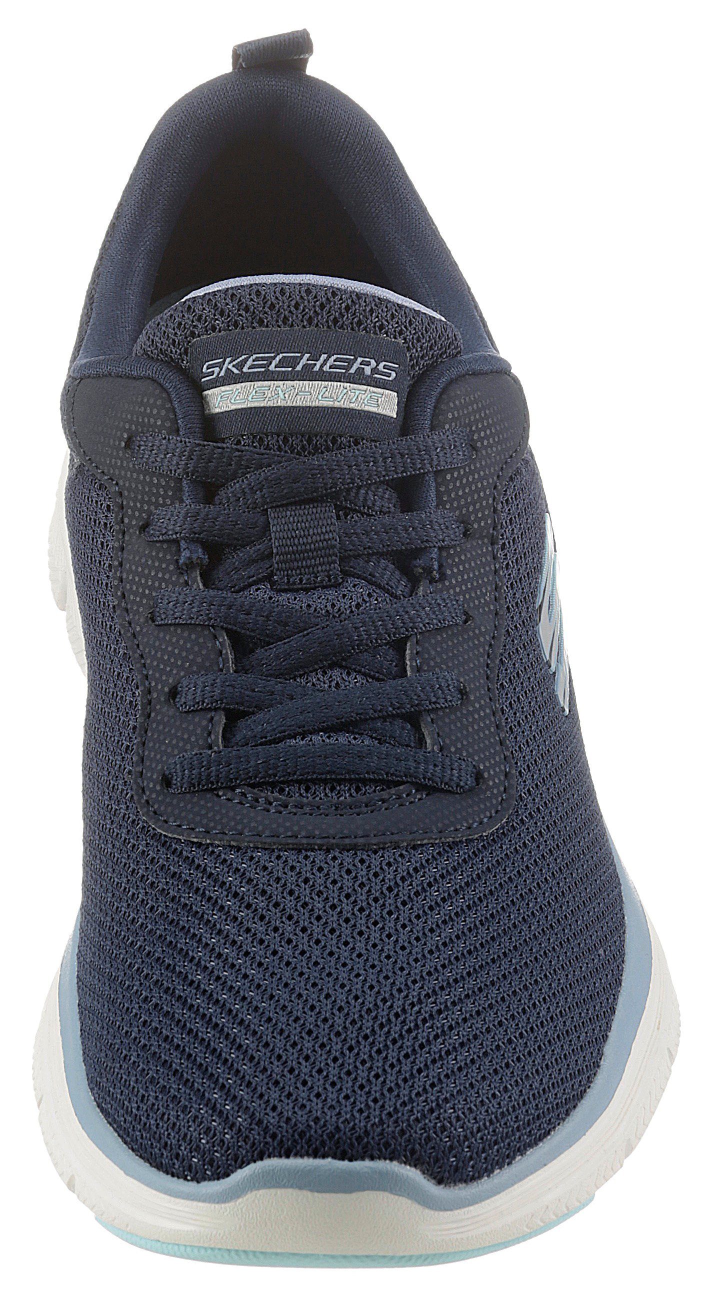 Skechers Sneakers FLEX APPEAL 4.0 BRILLINAT VIEW Vrijetijdsschoen, lage schoen, veterschoen met Air Cooled Memory Foam