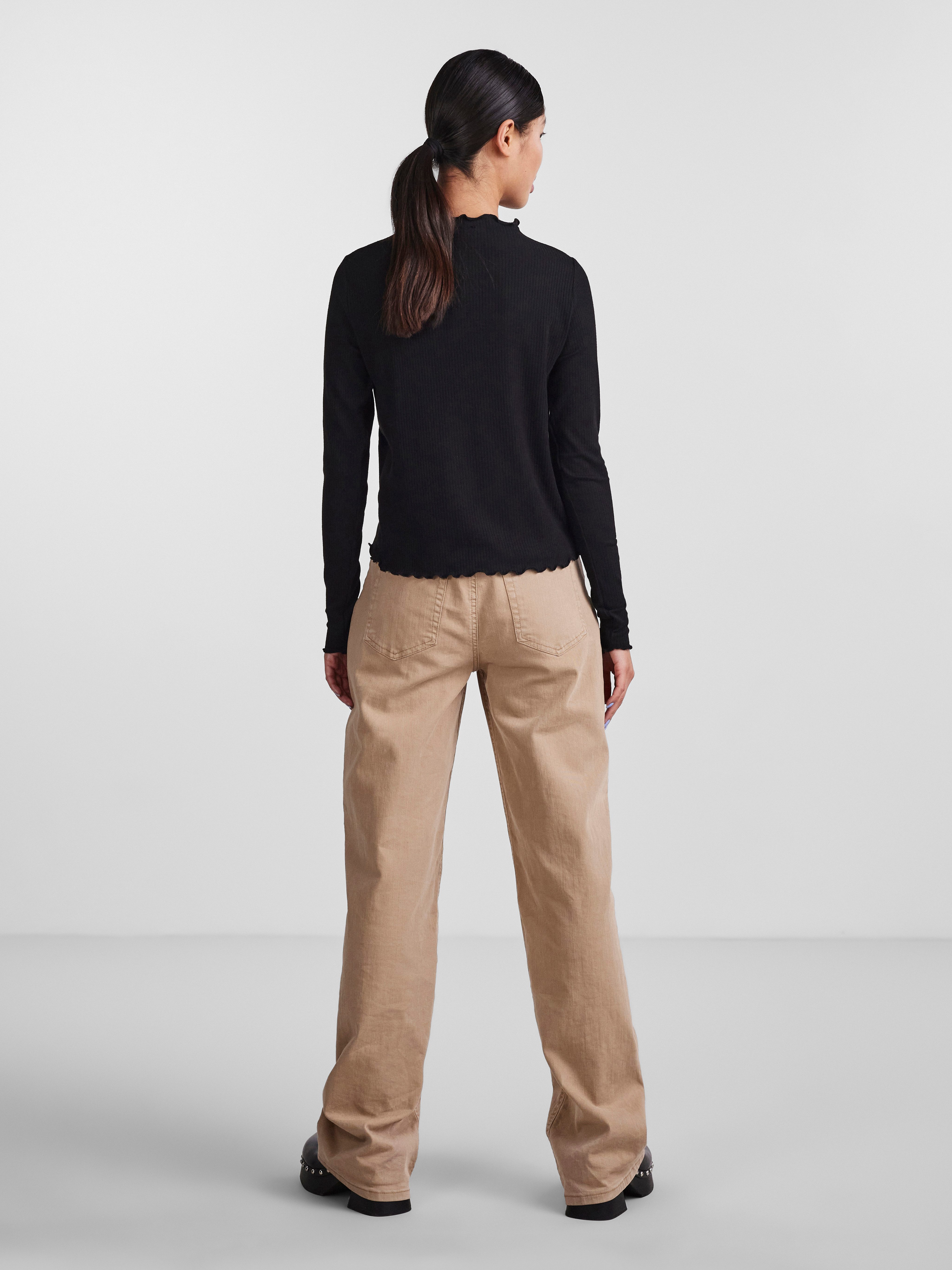 pieces Shirt met lange mouwen PCNICCA LS TOP NOOS