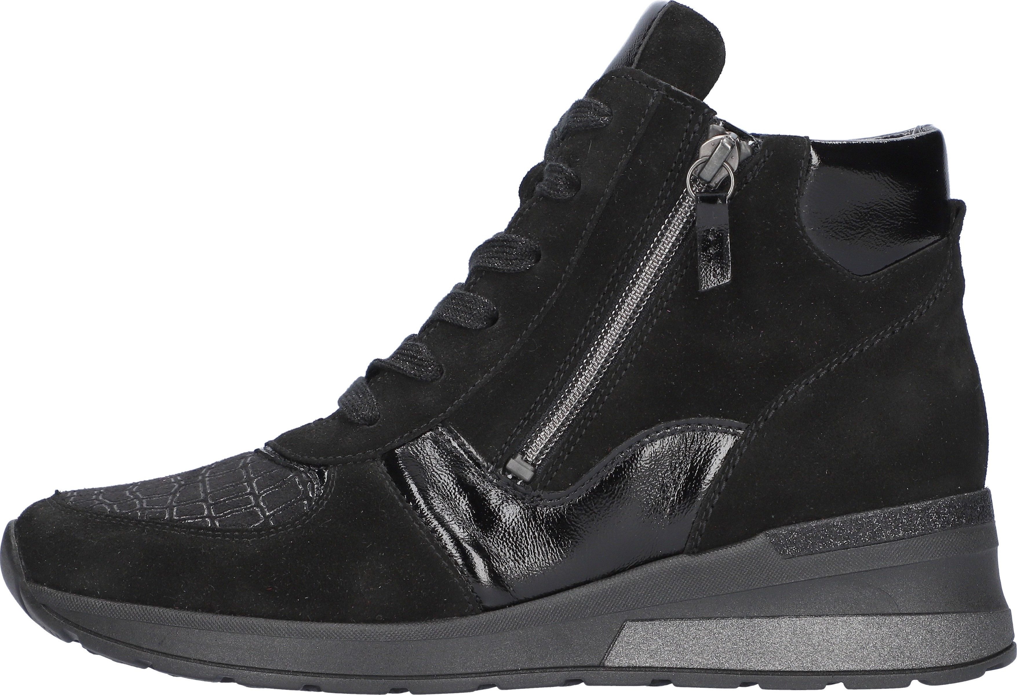 Waldläufer Veterschoenen H-Clara-soft , comfort-enkellaars, orthotritt, in comfortwijdte h (=zeer breed)