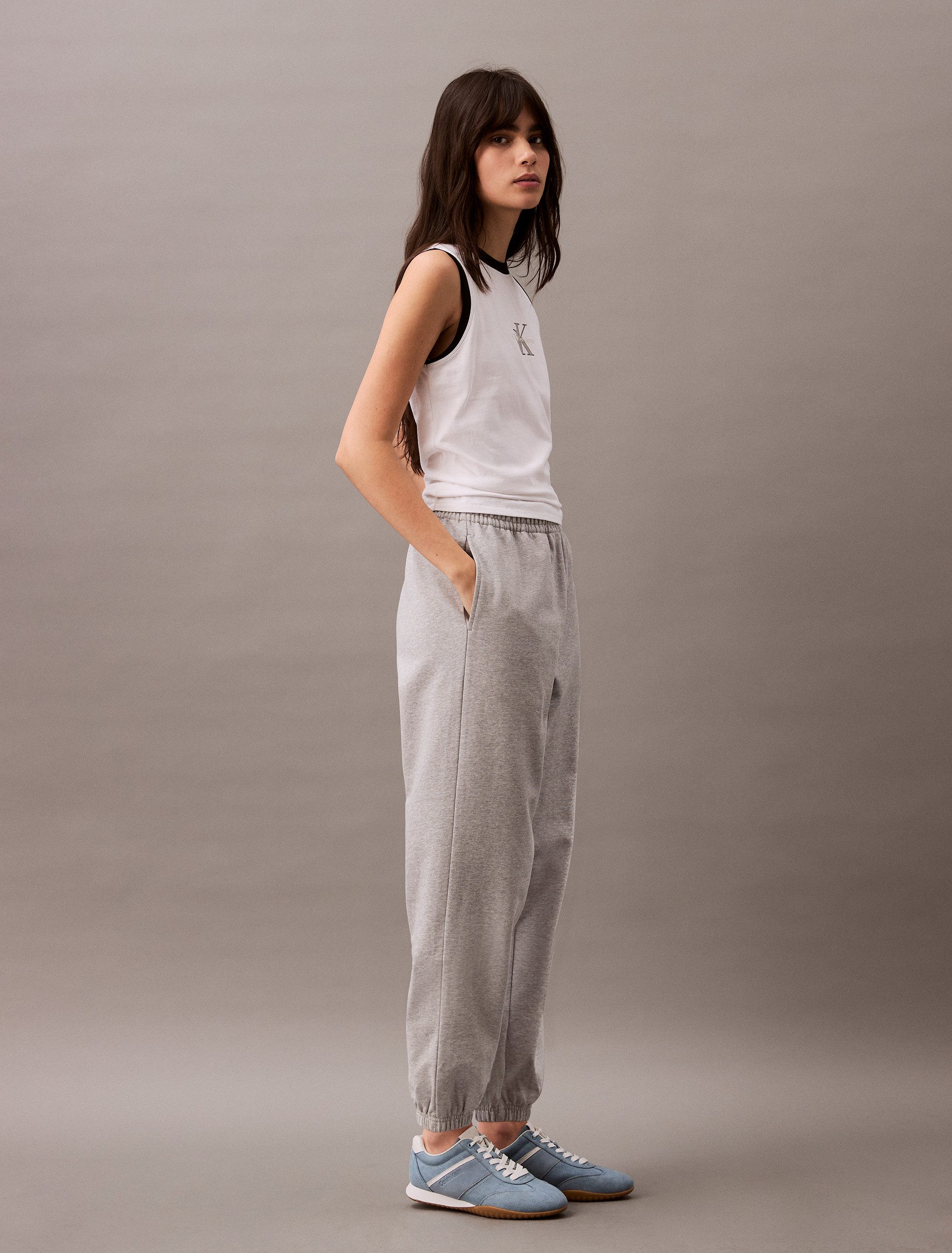 Calvin Klein Sweatbroek MONOLOGO FRENCH TERRY JOGGER