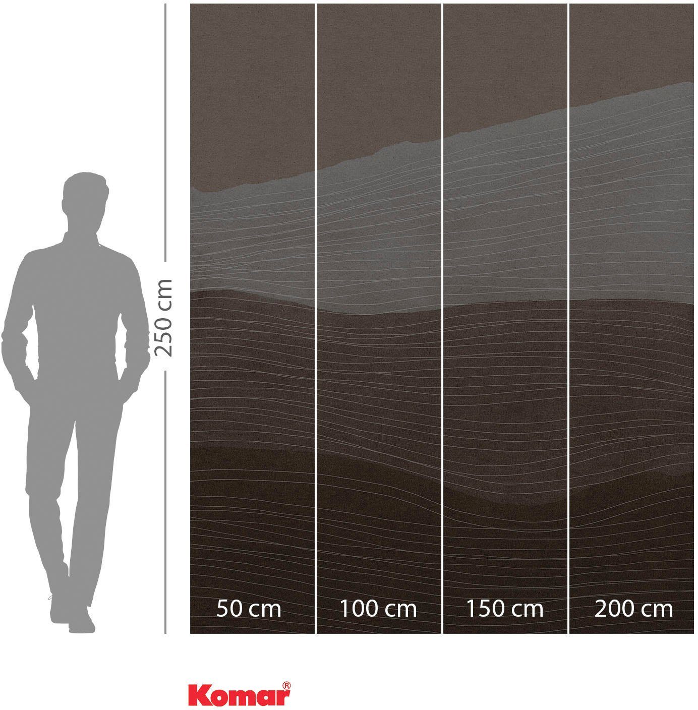 Komar Vliesbehang Digitale print vlies - Artful Arabica - Afmeting 200 x 250 cm (1 stuk)