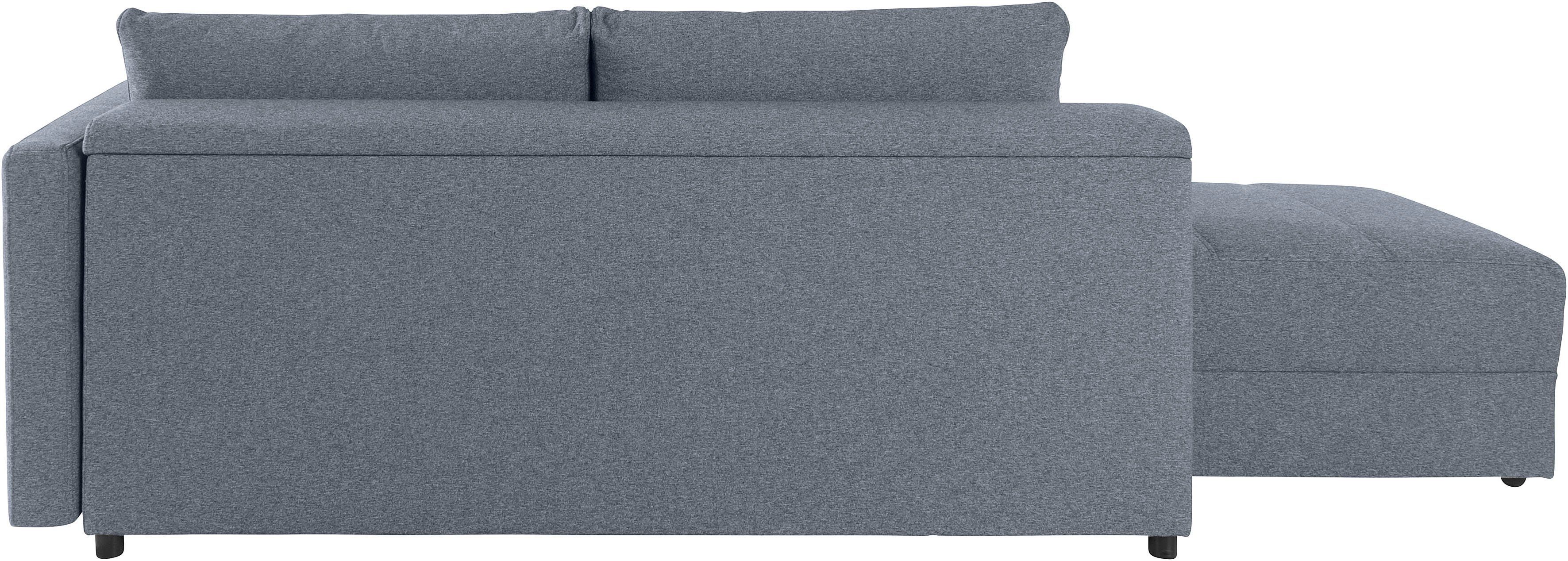 LOOKS BY WOLFGANG JOOP Hoekbank LooksIII L-vorm door draaifunctie tot bed verwisselbaar, inclusief opbergvak