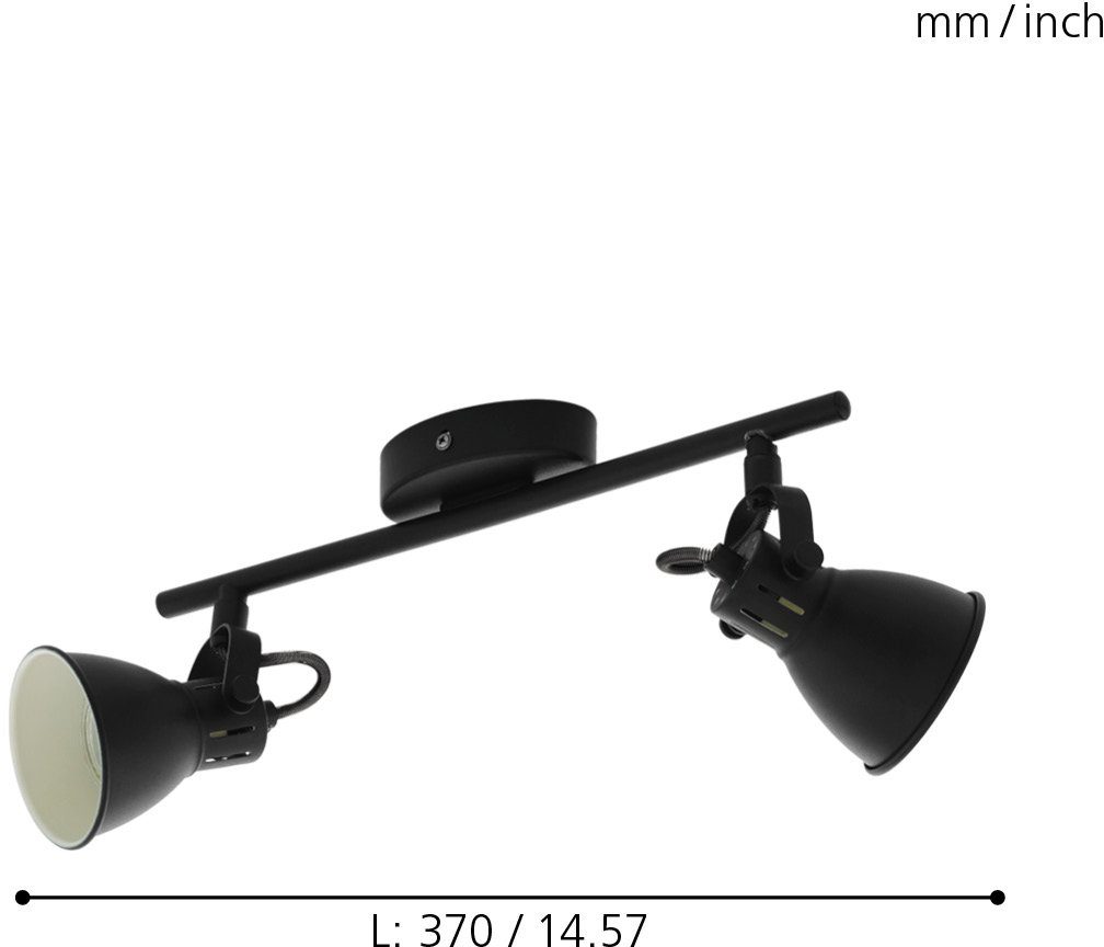 EGLO Ledplafondspots SERAS 2 Led-plafondlamp