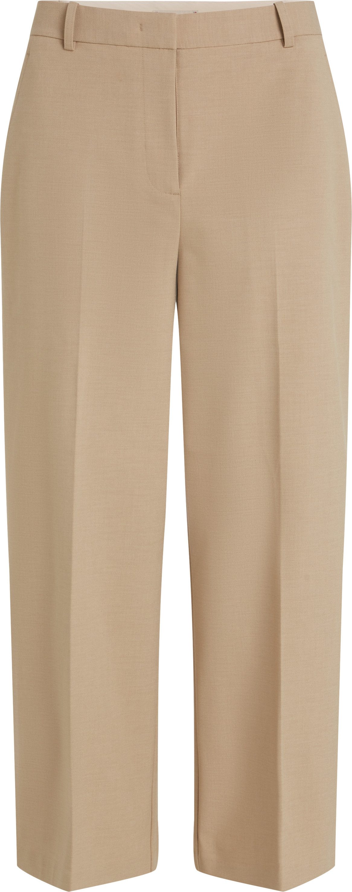 Tommy Hilfiger Geweven broek Low Normal Waist Bi-Stretch Riemlus, elastisch, onderhoudsvriendelijk kreukvrij, business casual