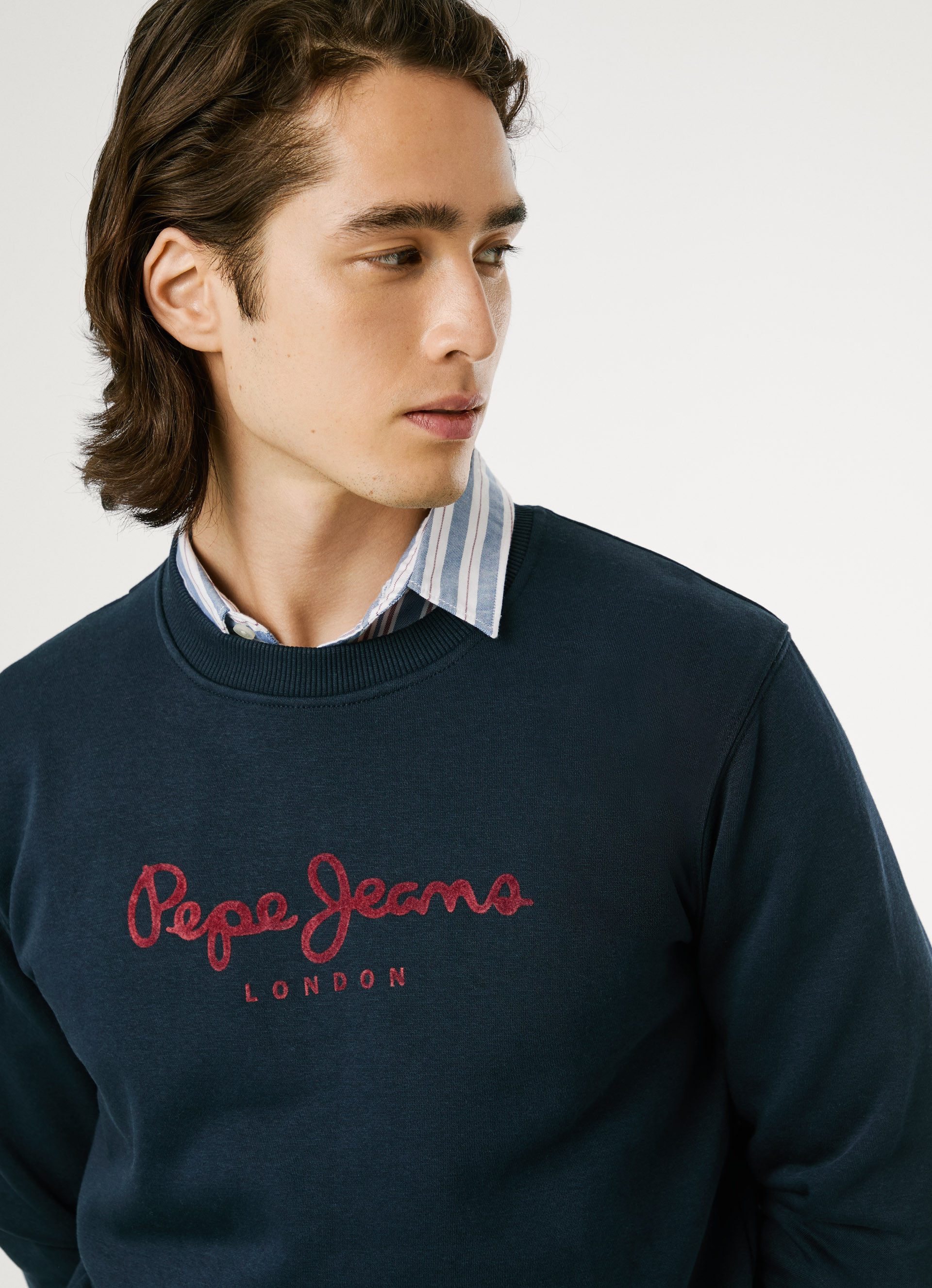 Pepe Jeans Sweatshirt MACBETH PLAIN CREW