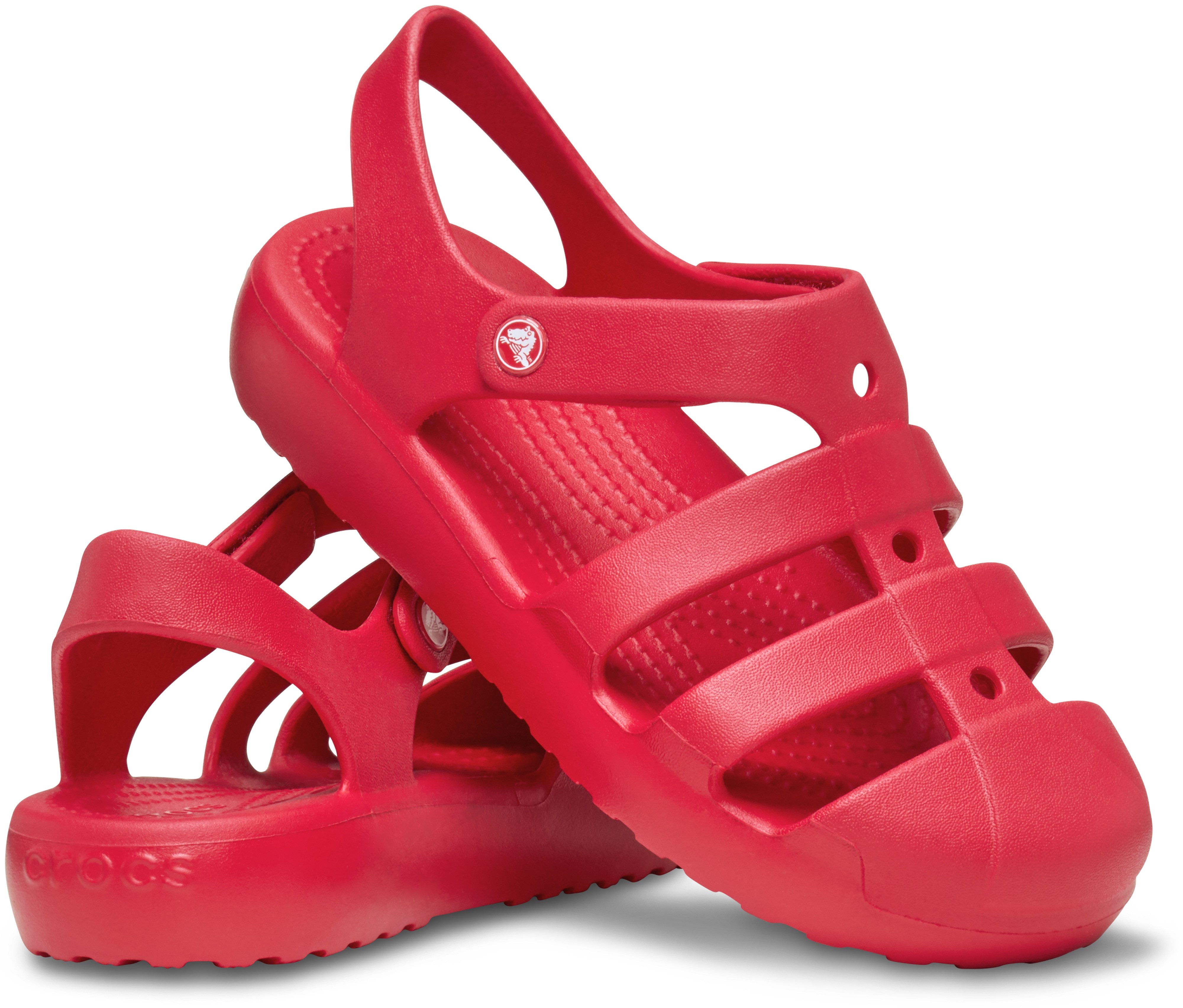 Crocs Badslippers Classic Fisherman Water sandaal, badschoen met klittenbandsluiting