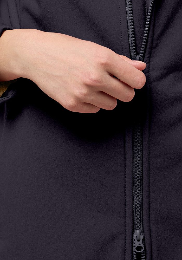 Jack Wolfskin Softshell-jas WINDLAND COAT W