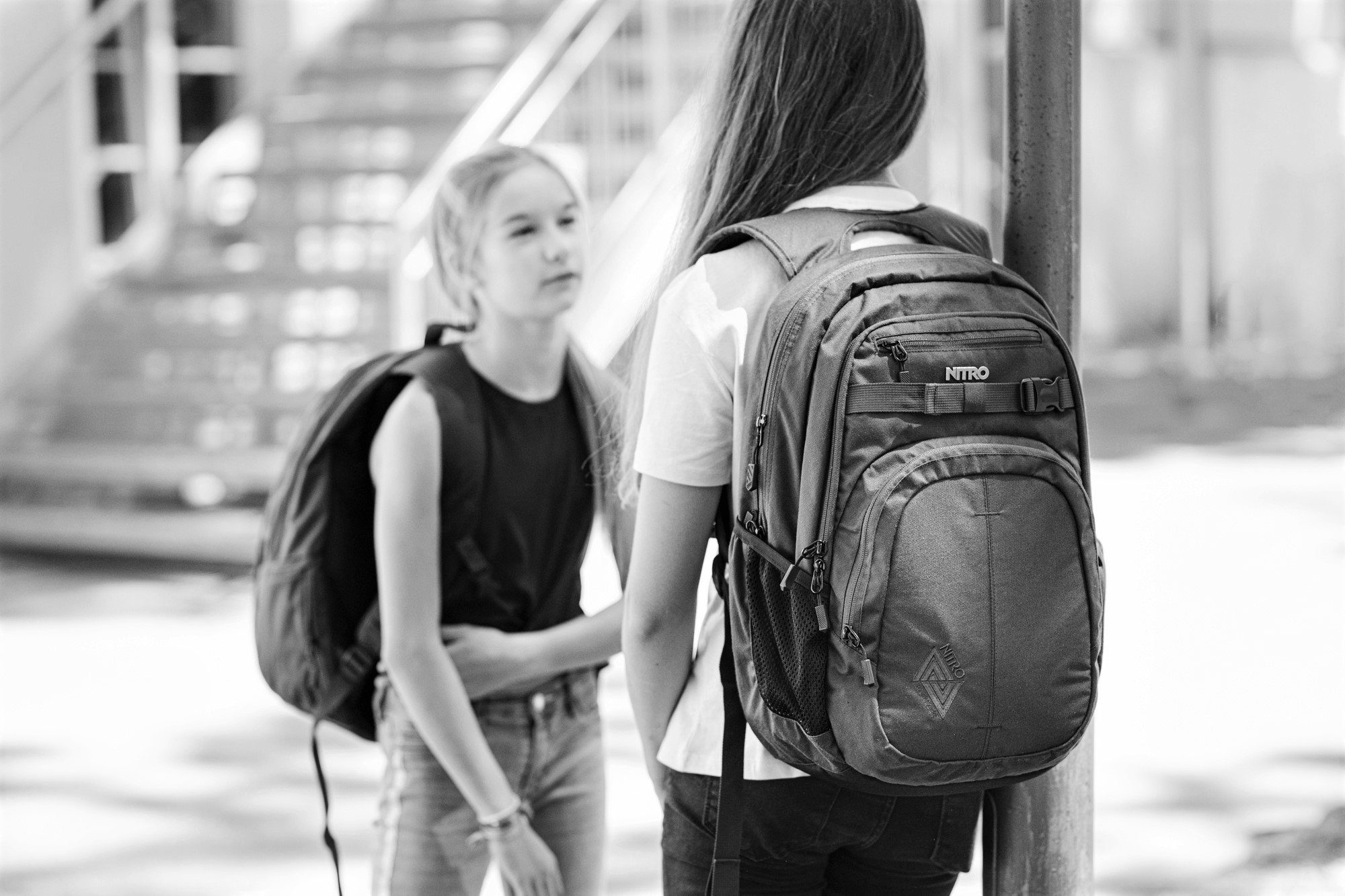 NITRO Schoolrugzak CHASE Casual rugzak, rugzak voor vrijetijd, school, werk en reis