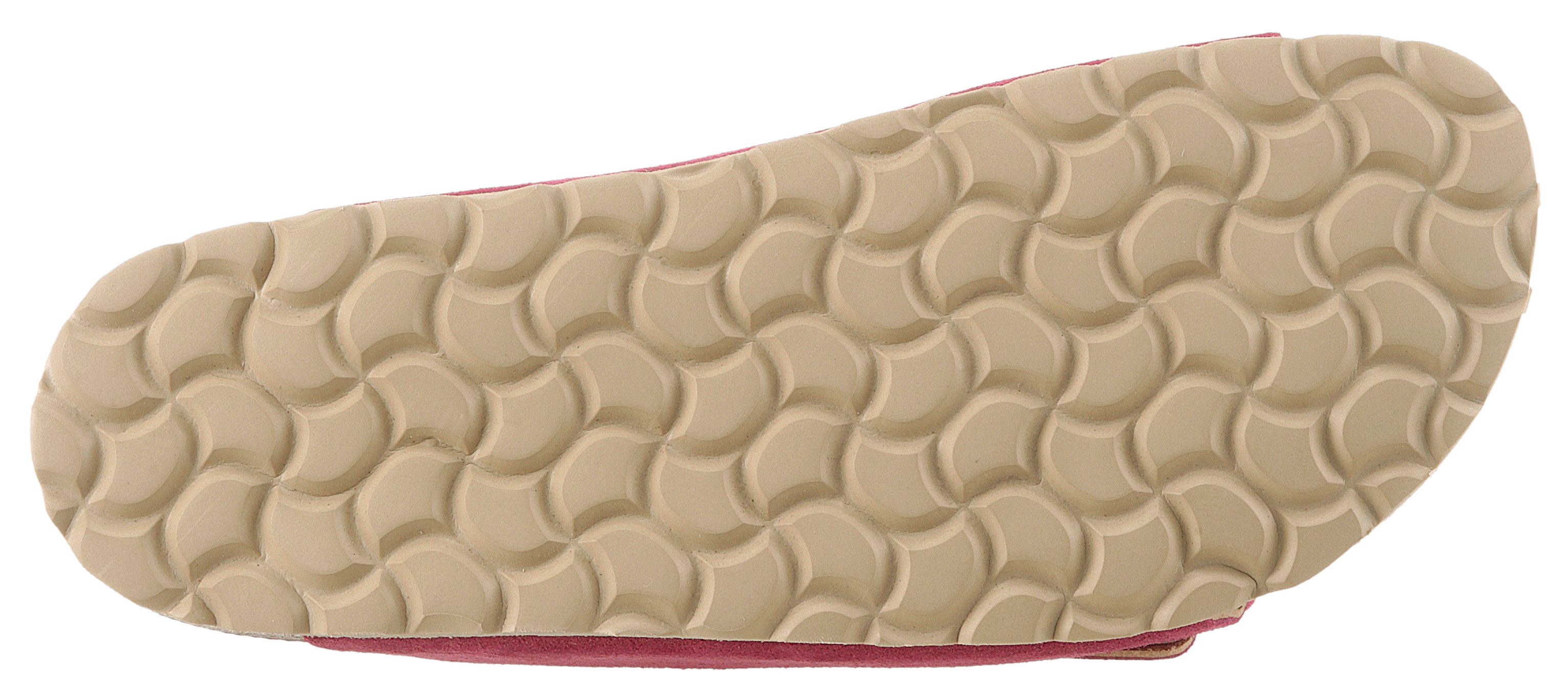 VERBENAS Slippers Randell Velour , zomerschoen, slippers, huisschoen, vakantieschoen met zacht voetbed