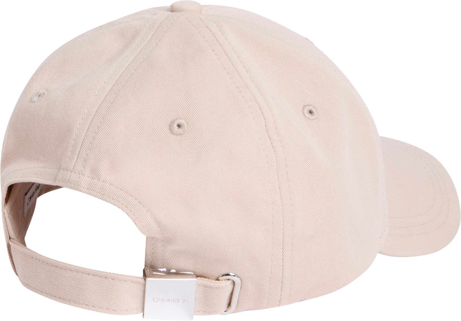 Calvin Klein Baseball pet CK METAL COTTON CAP Logoprand op de klem sluiting