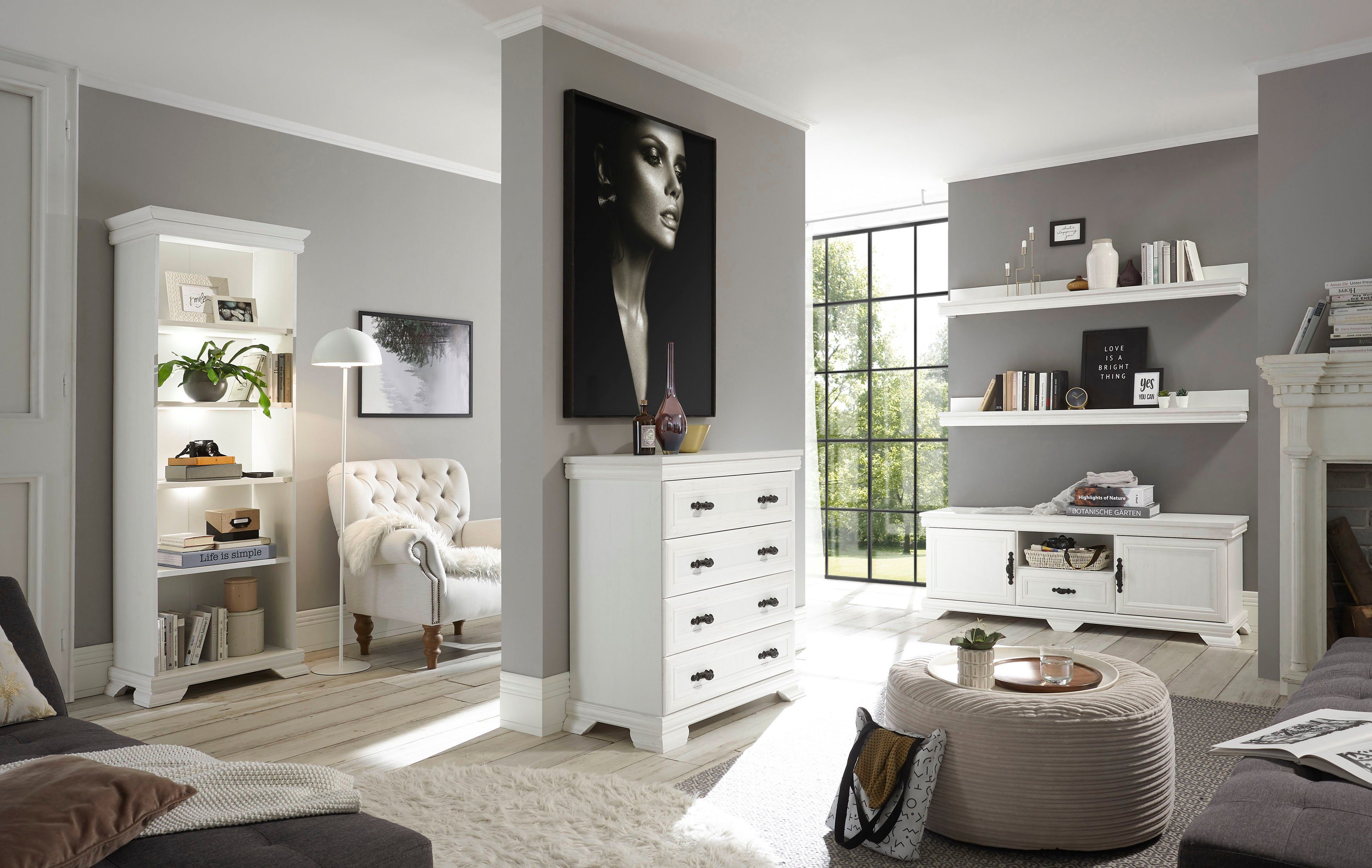 Home affaire Tv-meubel Royal Breedte ca. 158 cm