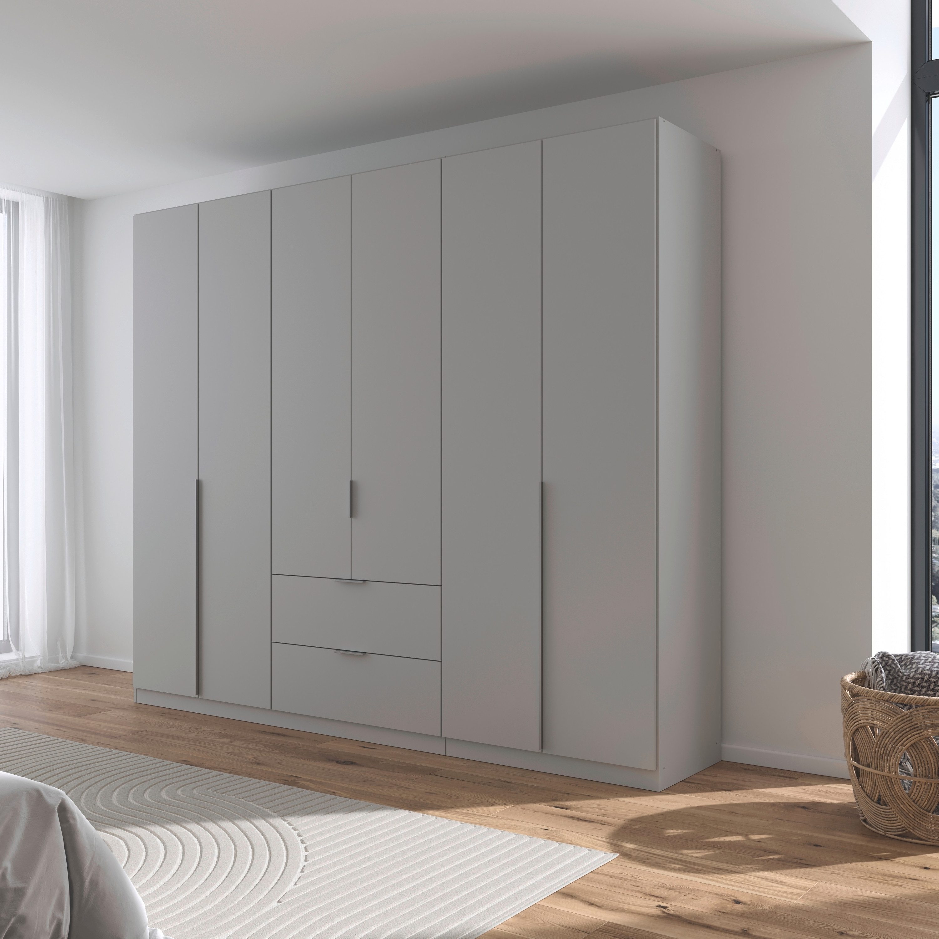 rauch Draaideurkast Kledingkast kast garderobe AGORDO met decor- of hoogglansfront