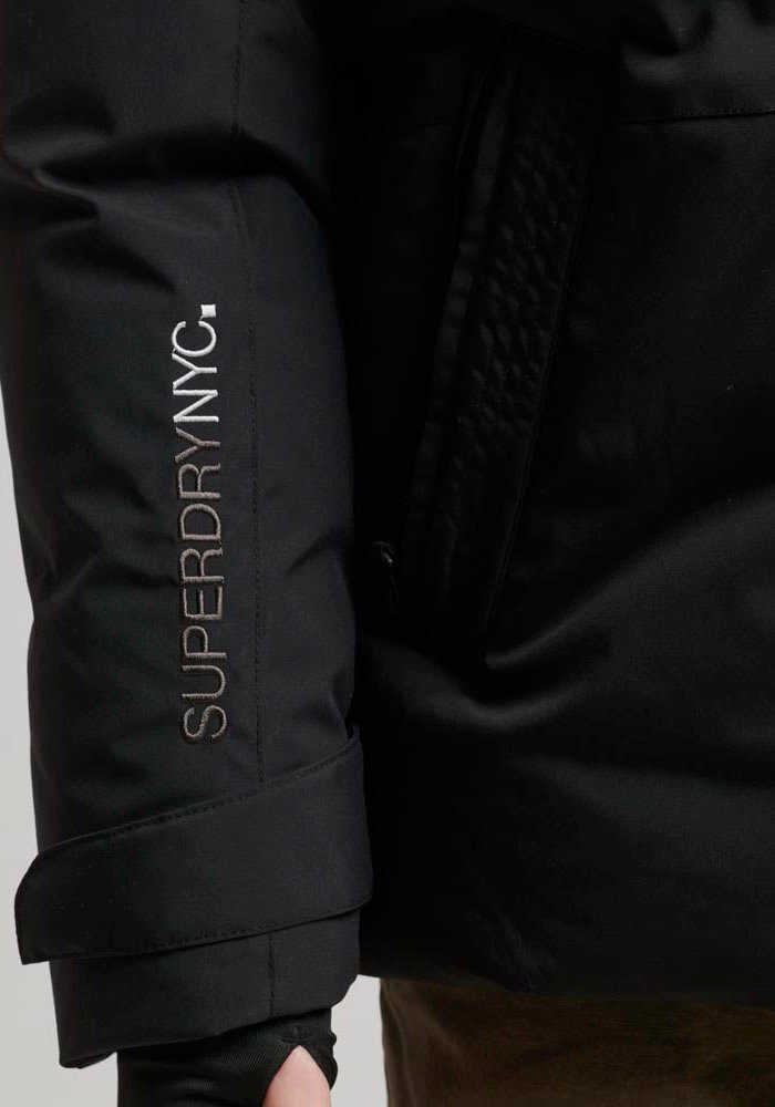Superdry Gewatteerde jas CITY PADDED HOODED WIND PARKA