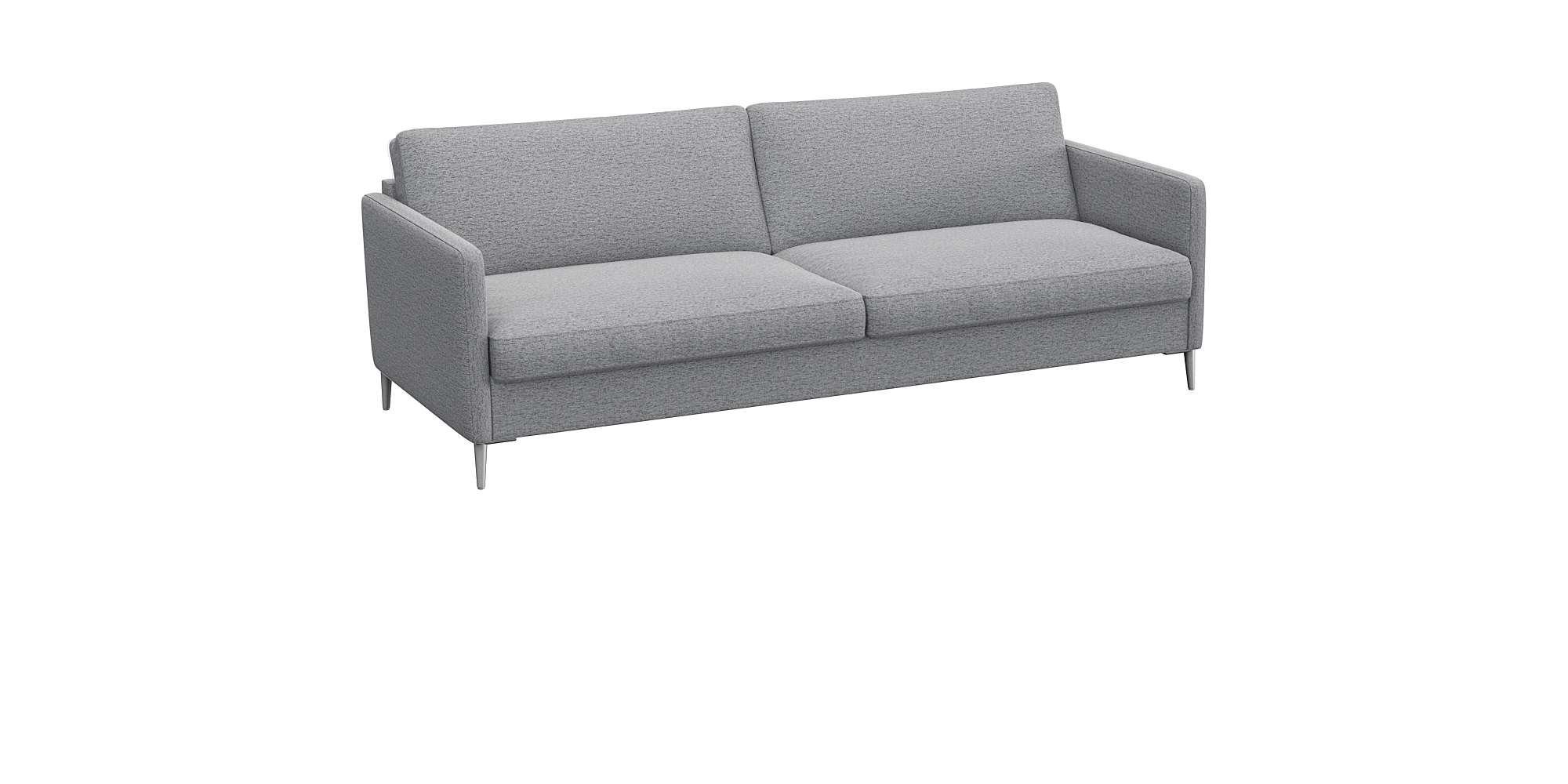 FLEXLUX 3-zitsbank Fiore, super zitcomfort door koudschuim in de zitting