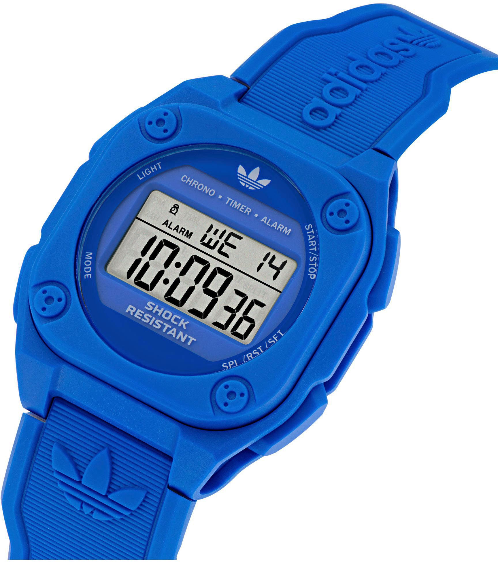 adidas Originals Chronograaf CITY TECH FOUR Quartzhorloge, polshorloge, herenhorloge, dameshorloge, datum, stopwatchfunctie, digitaal