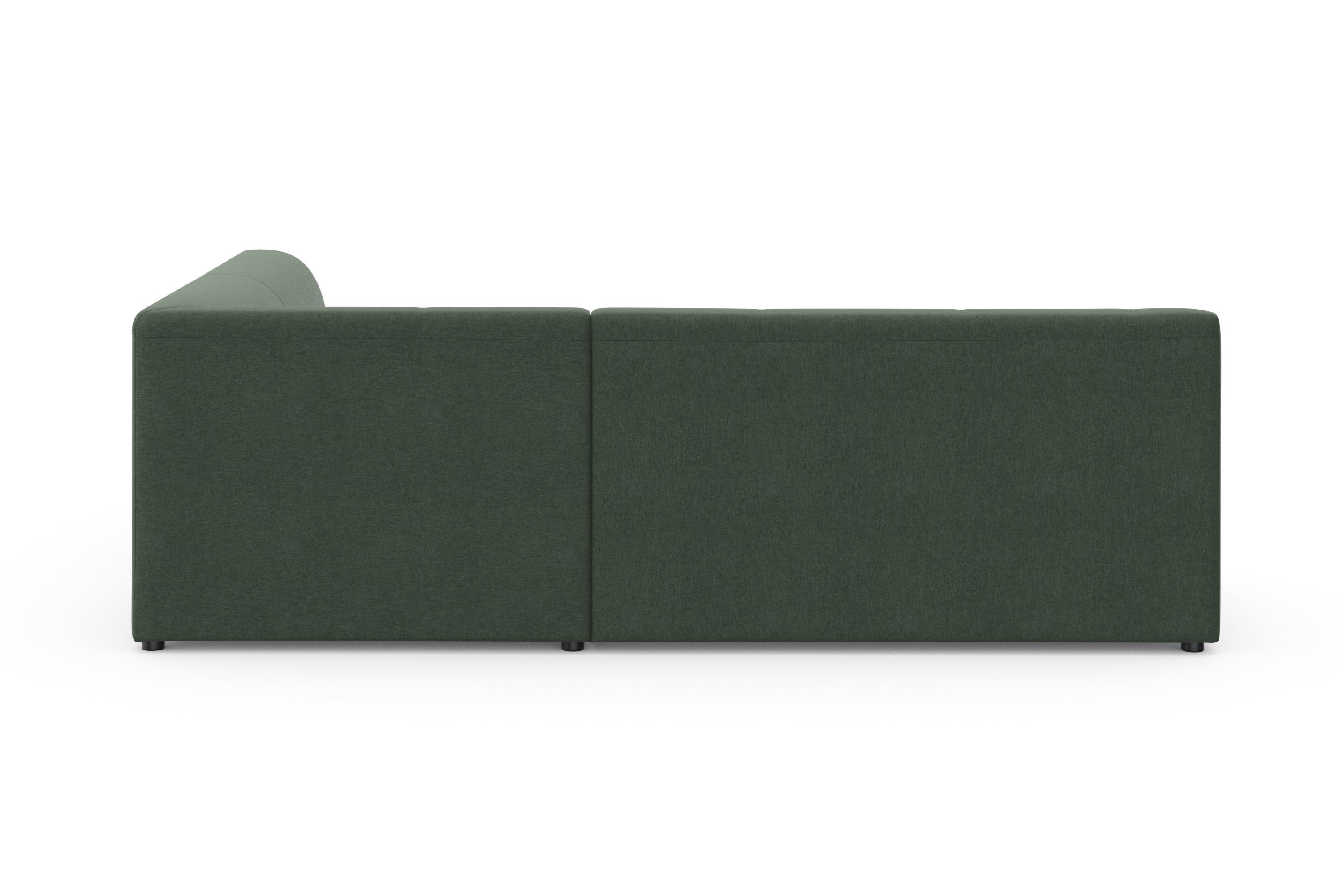 DOMO collection Hoekbank Topper L-vorm met ottomane, naar keuze met slaapfunctie
