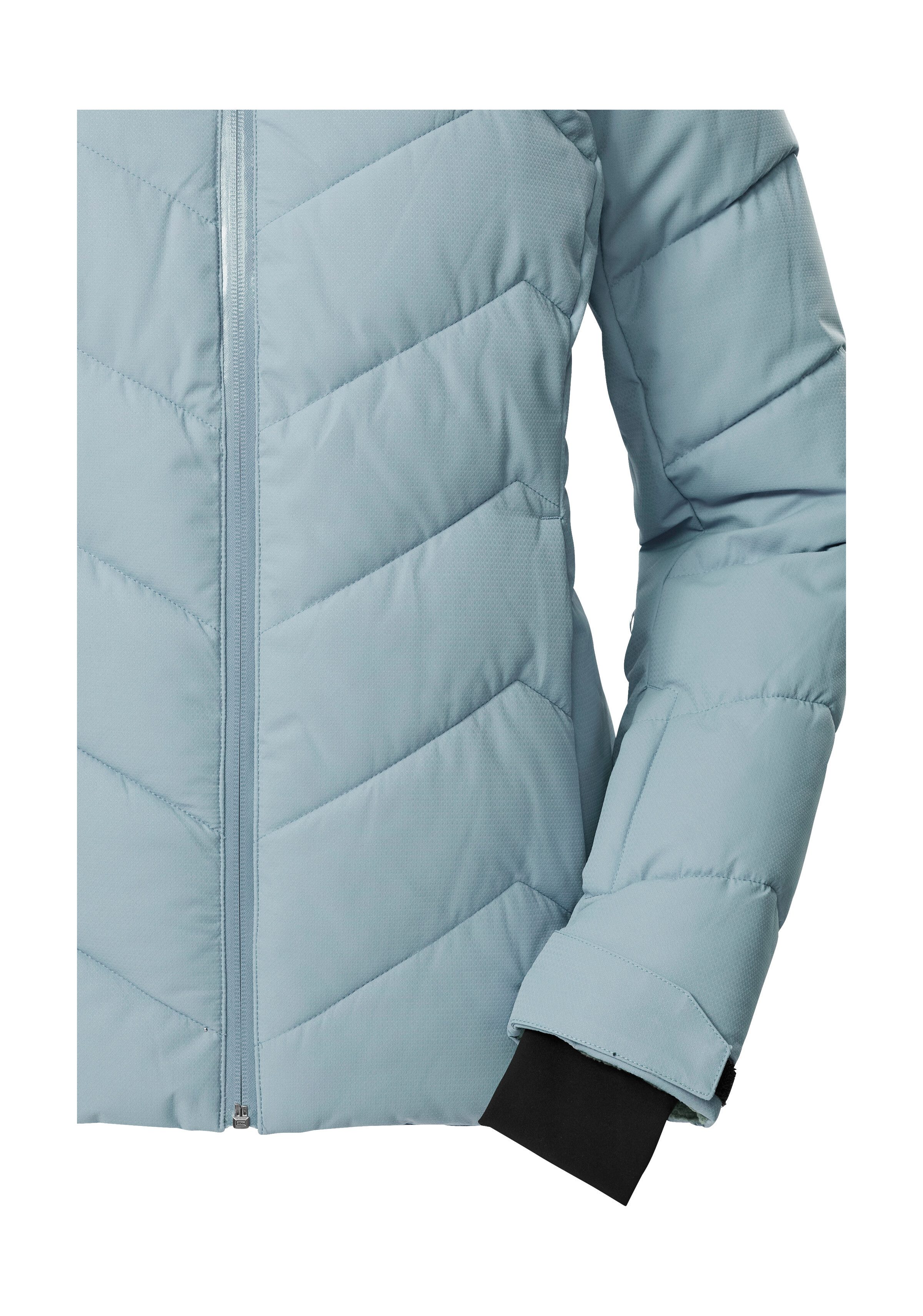 Killtec Ski-jack KSW 31 WMN SKI QLTD JCKT Winddichte, waterafstotende ski jas met donslook en sneeuwvanger