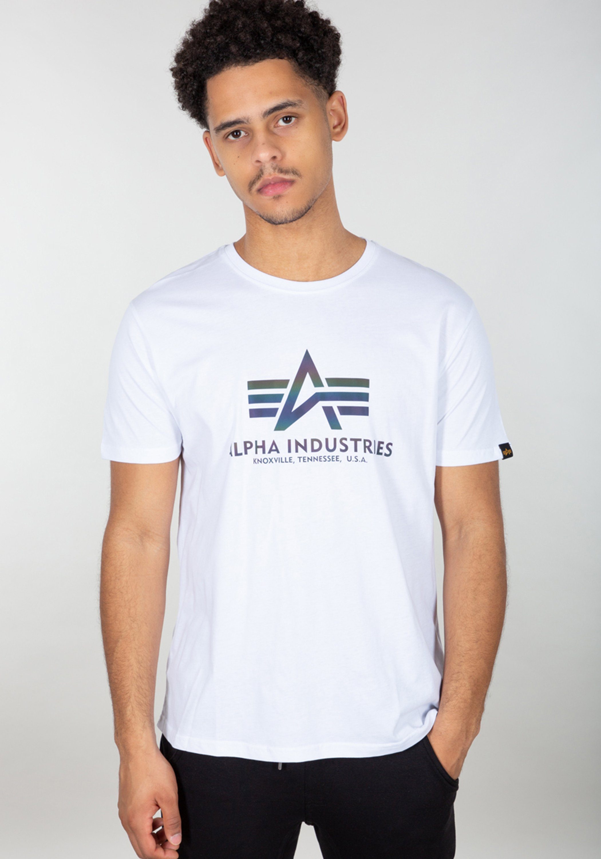 Alpha Industries T-shirt  Men - T-Shirts Basic T Rainbow Ref.