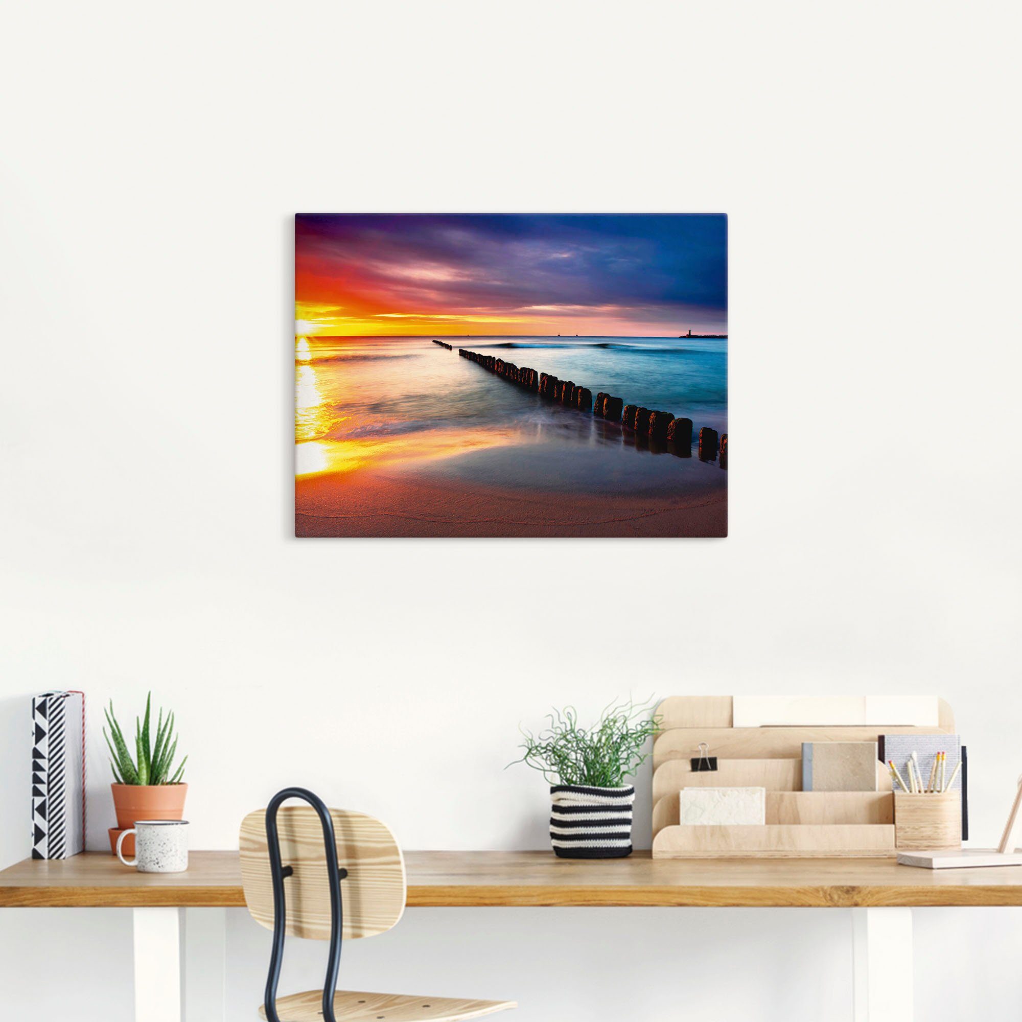 Artland Wandfolie Oostzee met mooie zonsopkomst