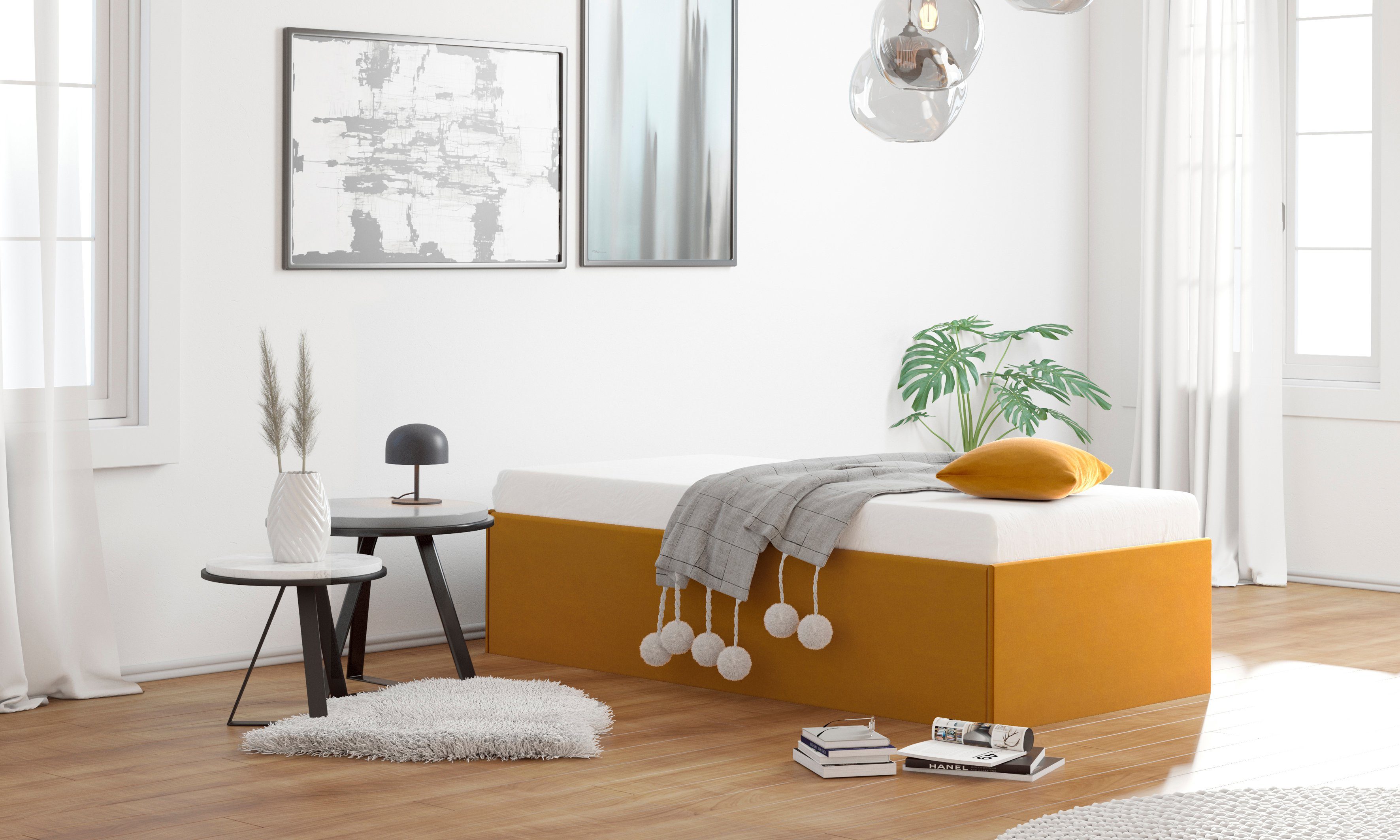 Westfalia Polsterbetten Gestoffeerd bed Amrum