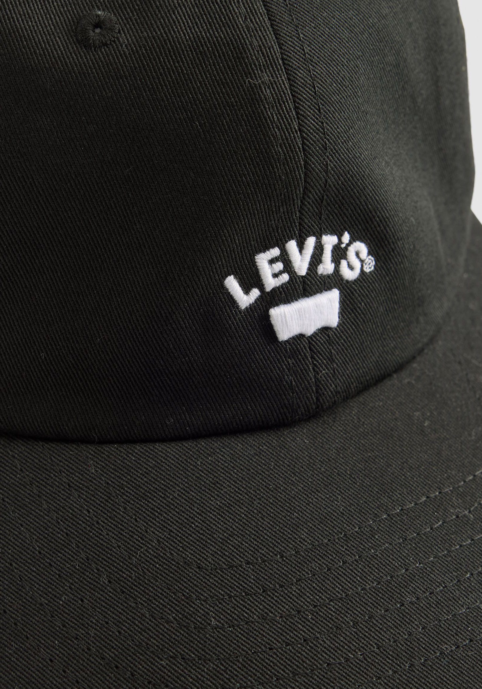 Levi's® Baseball pet LAZY GIRL LOGO met merklogoborduursel