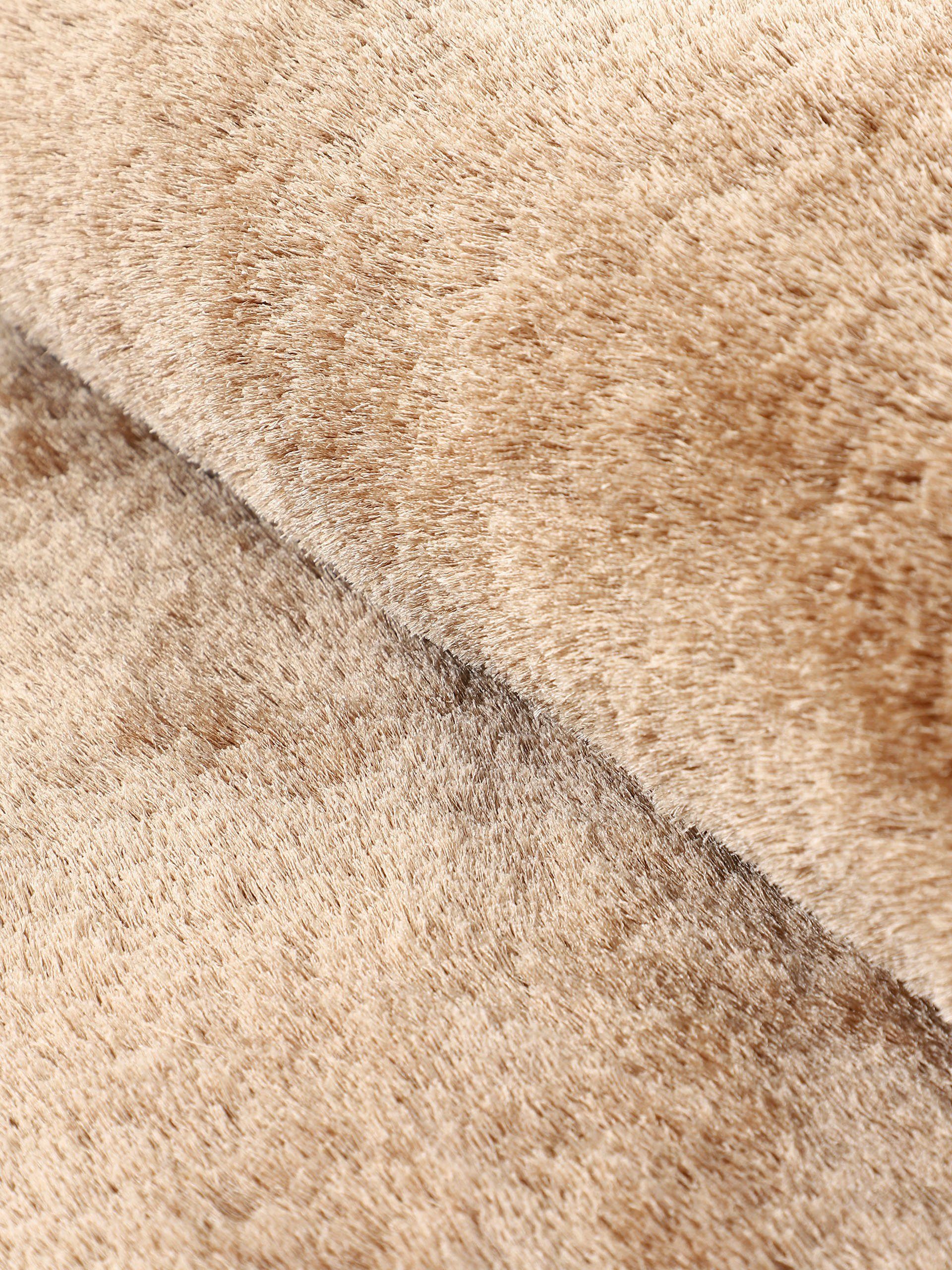 carpetfine Hoogpolig vloerkleed Breeze bijzonder zacht met lichte glansgaren, woonkamer